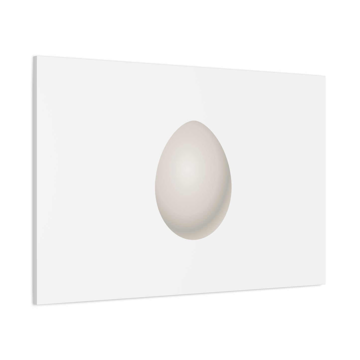 Canvas Matte, Stretched, 1.25" egg by Mariu del Campo.