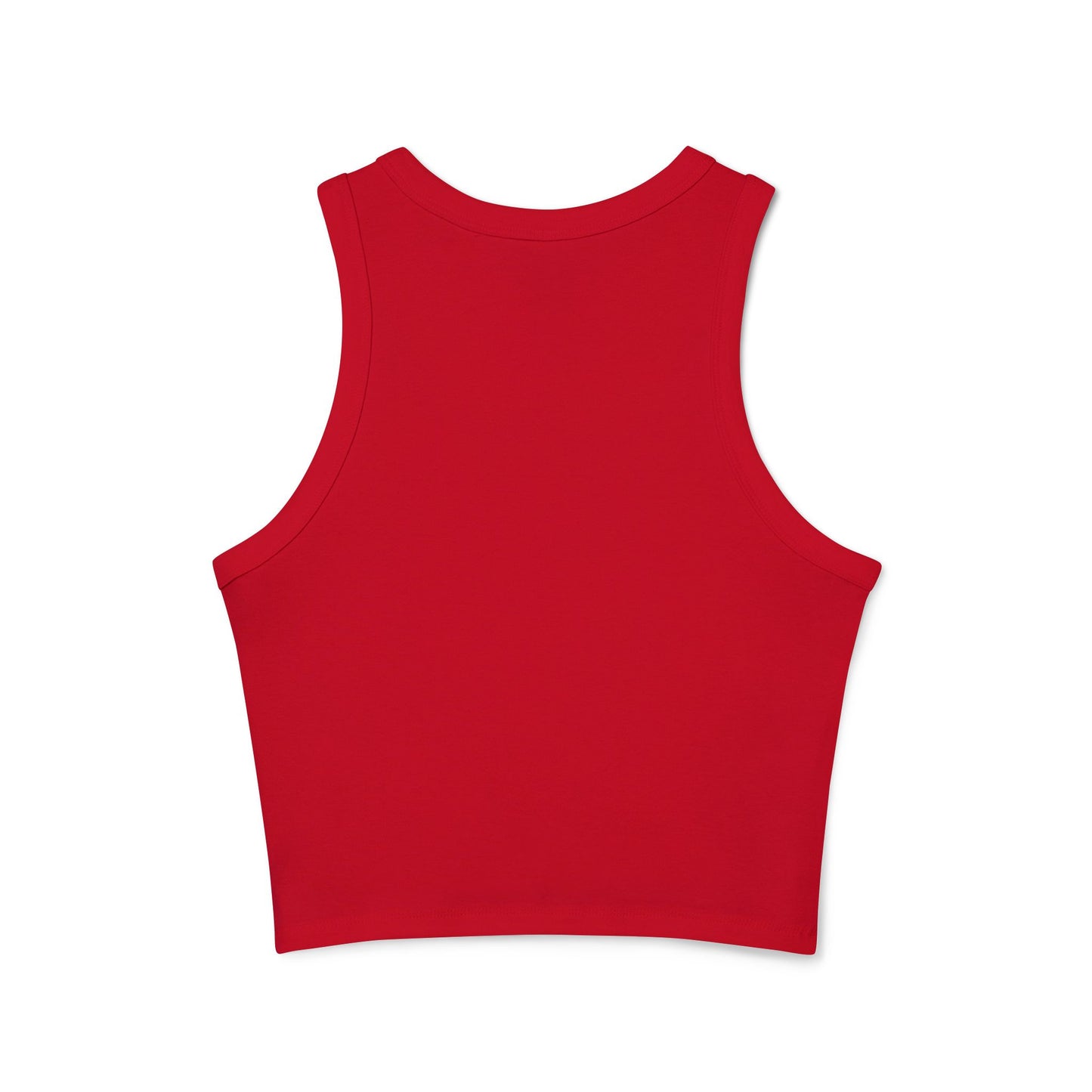 Top Women's Micro Rib Racer Tank rock star by Mariu del Campo.