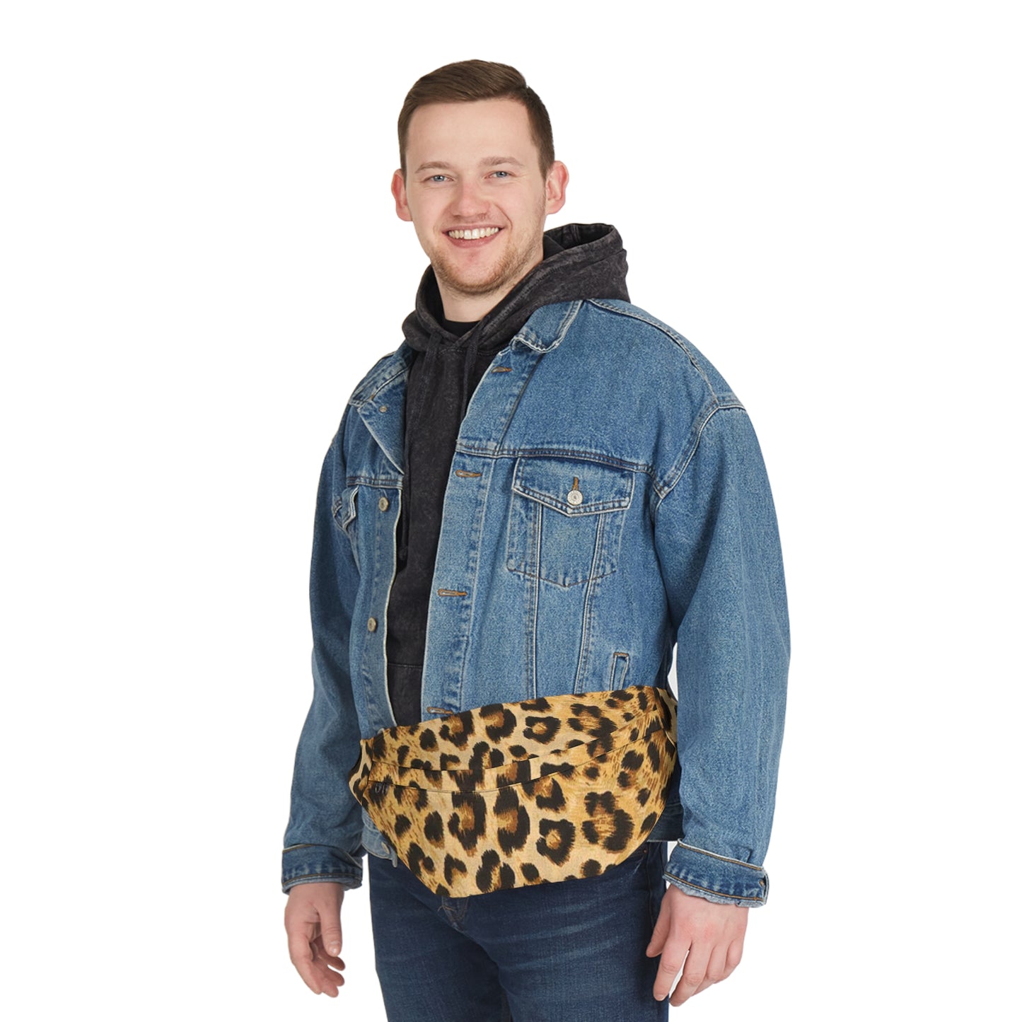 Bag Large Fanny Pack leopard by Mariu del Campo.