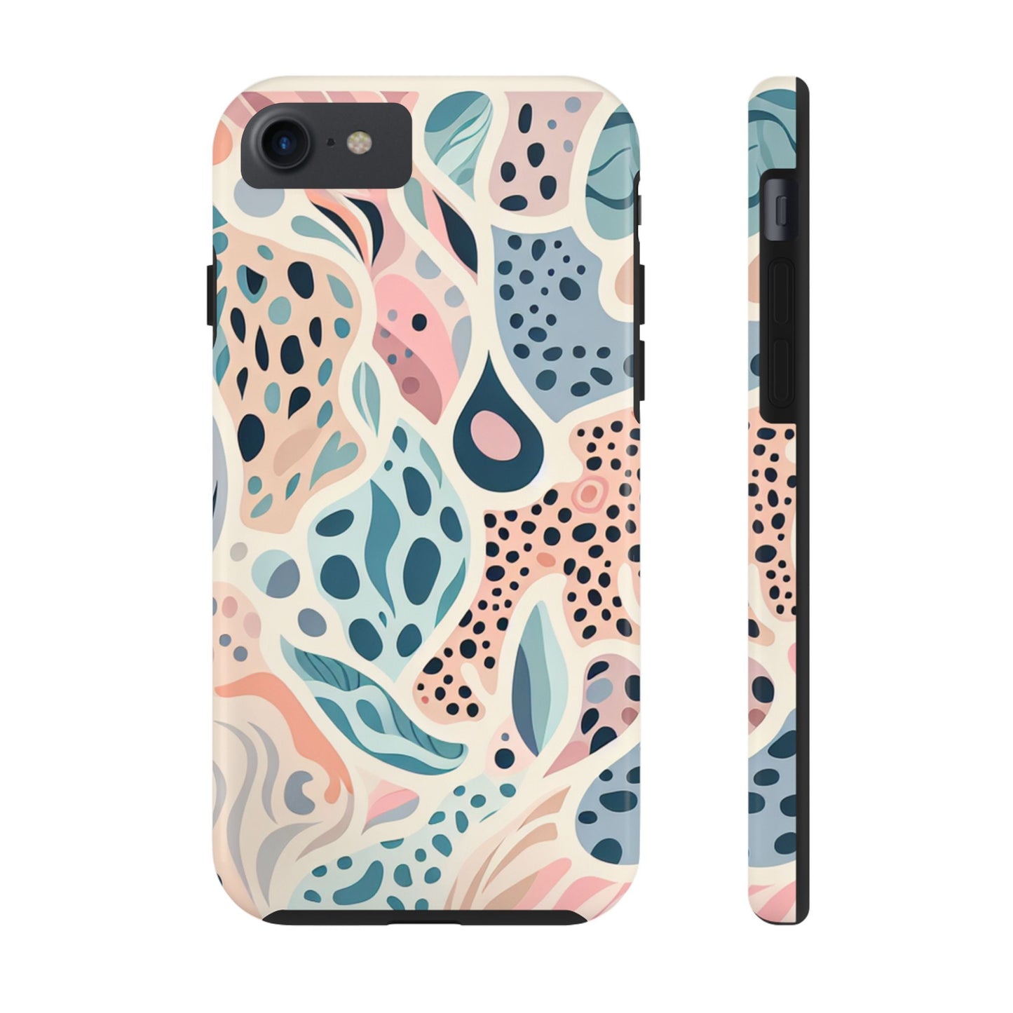 Cases Tough Phone Animal Print - Pastel Design by Mariu del Campo.