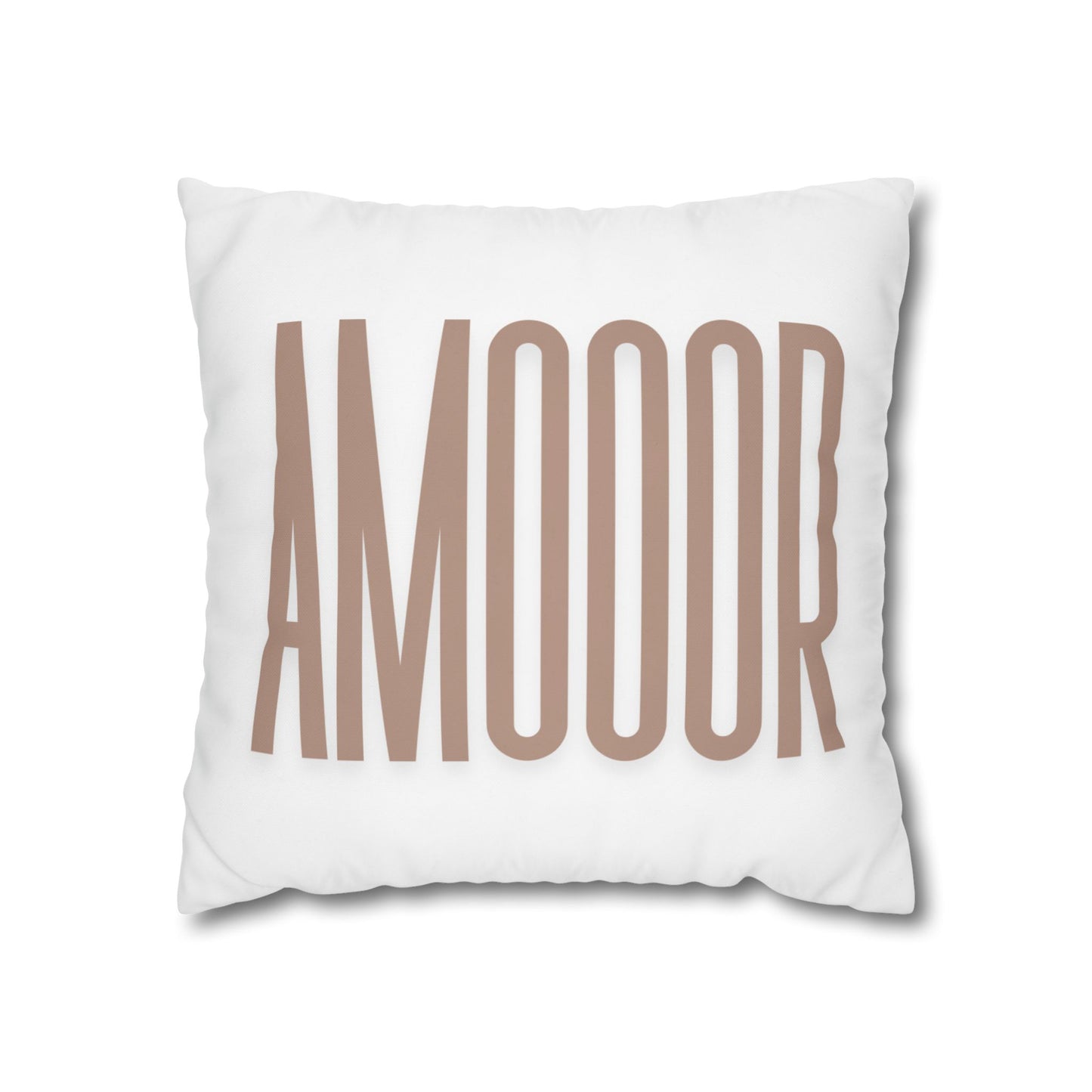 Pillow Modern Square Throw AMOOOR by Mariu del Campo.