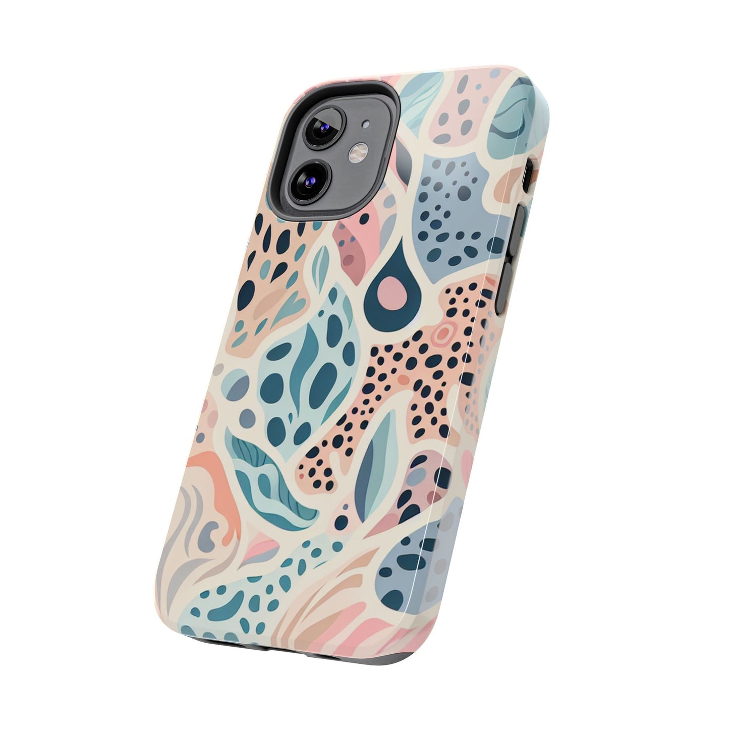 Cases Tough Phone Animal Print - Pastel Design by Mariu del Campo.