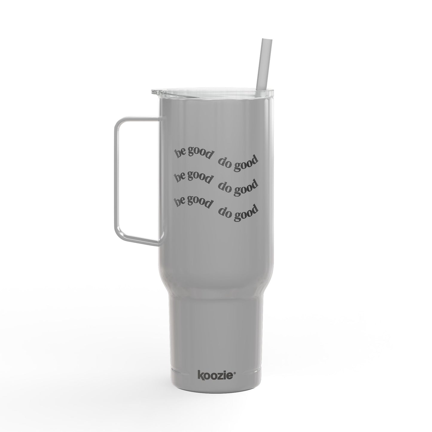 Insulated Tumbler 40oz with Engraved Be Good Do Good by Mariu del Campo.
