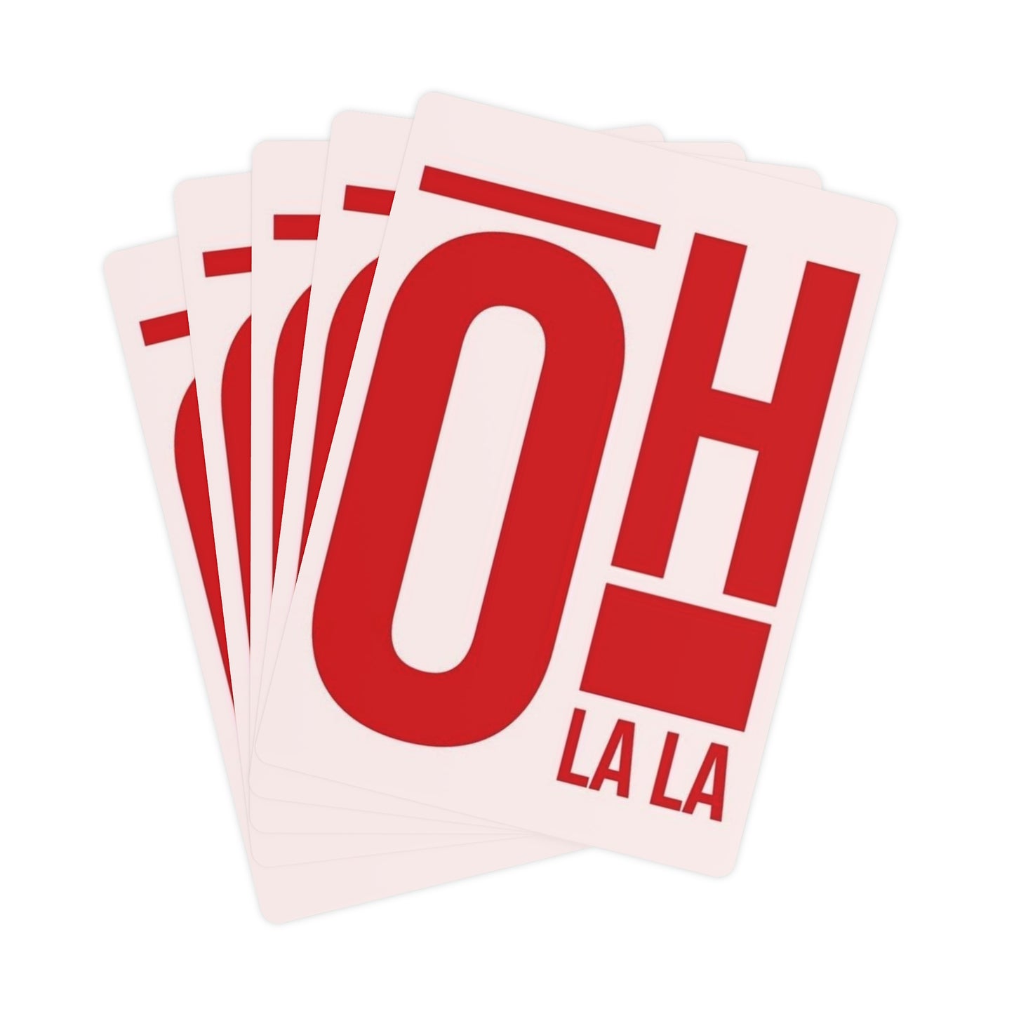 Poker Cards oh la la by Mariu del Campo.