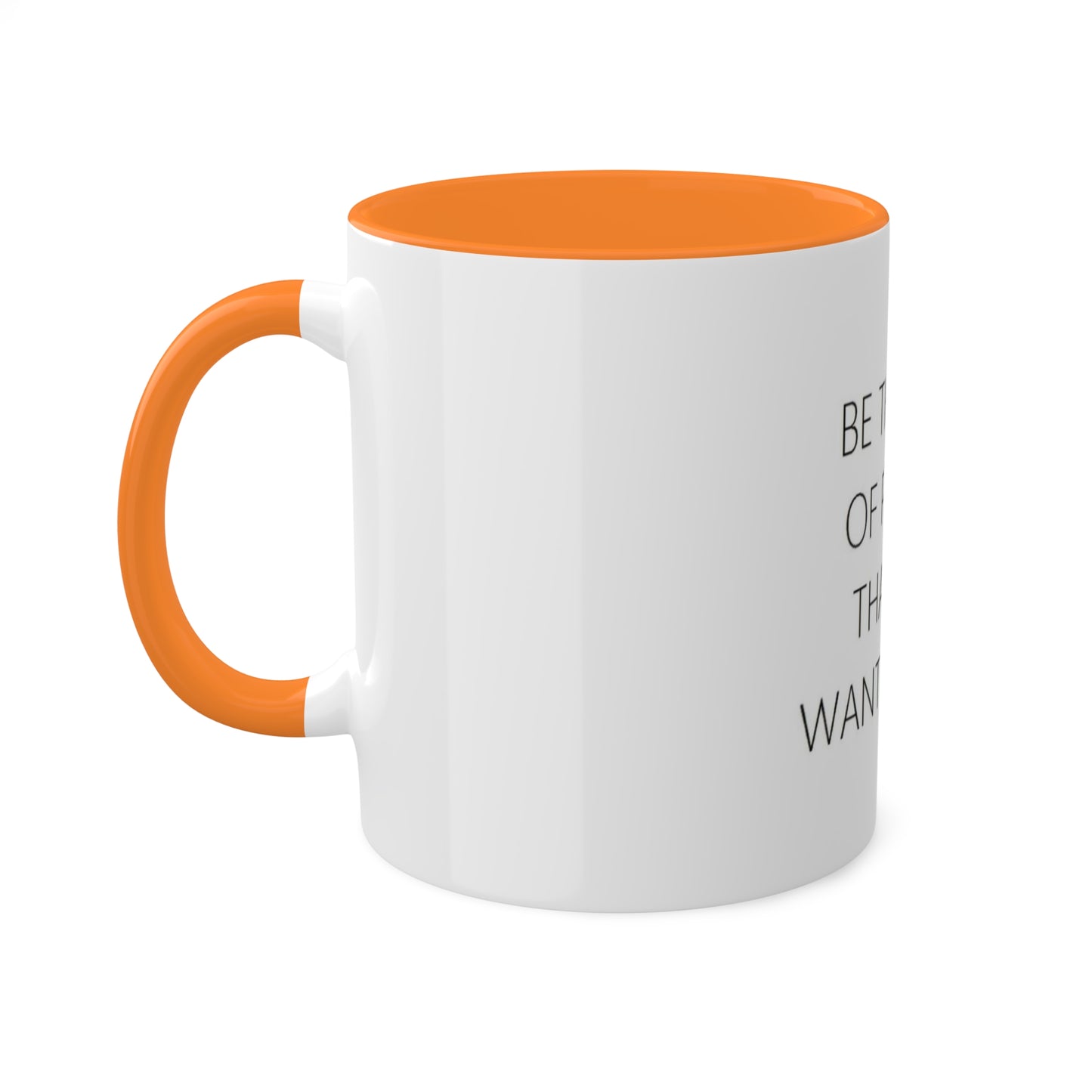 Mugs Colorful, 11oz Be by Mariu del Campo. - Mariu del Campo