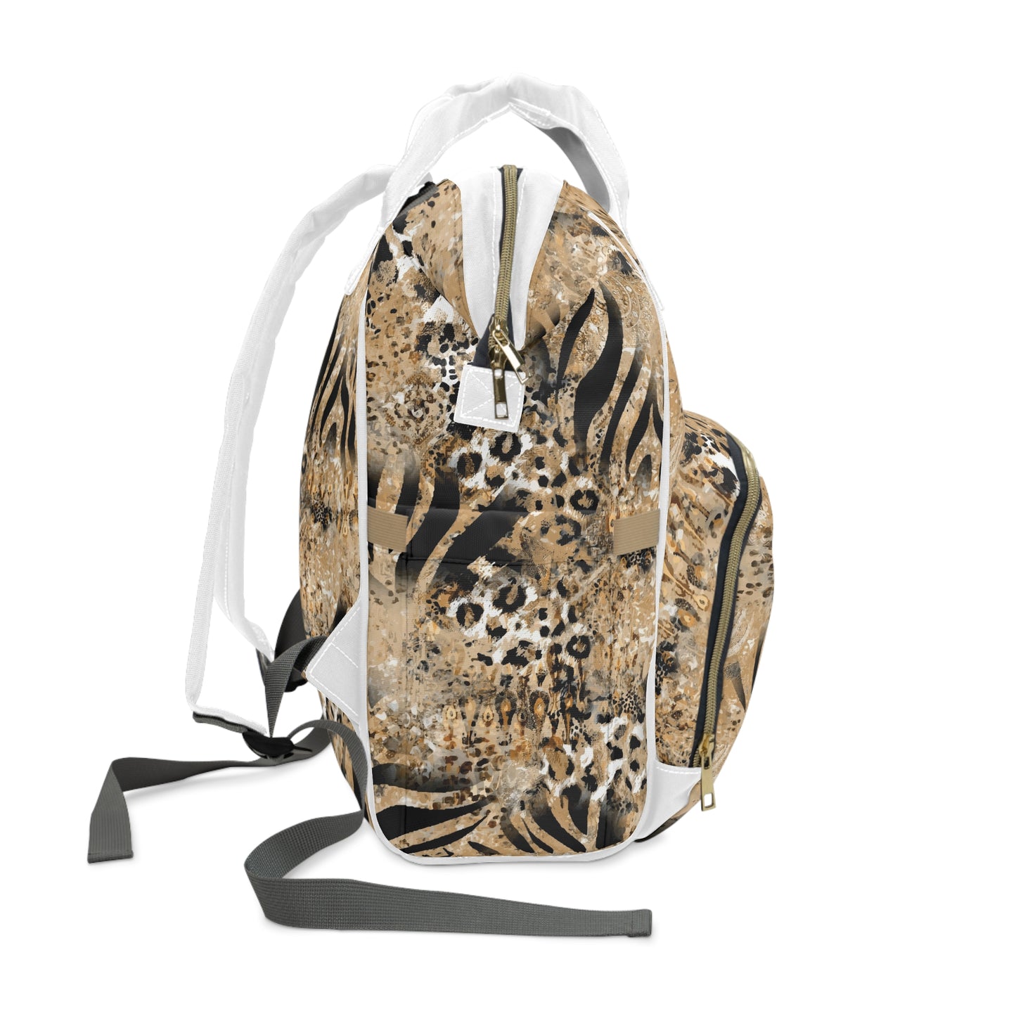 Backpack Multifunctional Diaper Safari by Mariu del Campo.