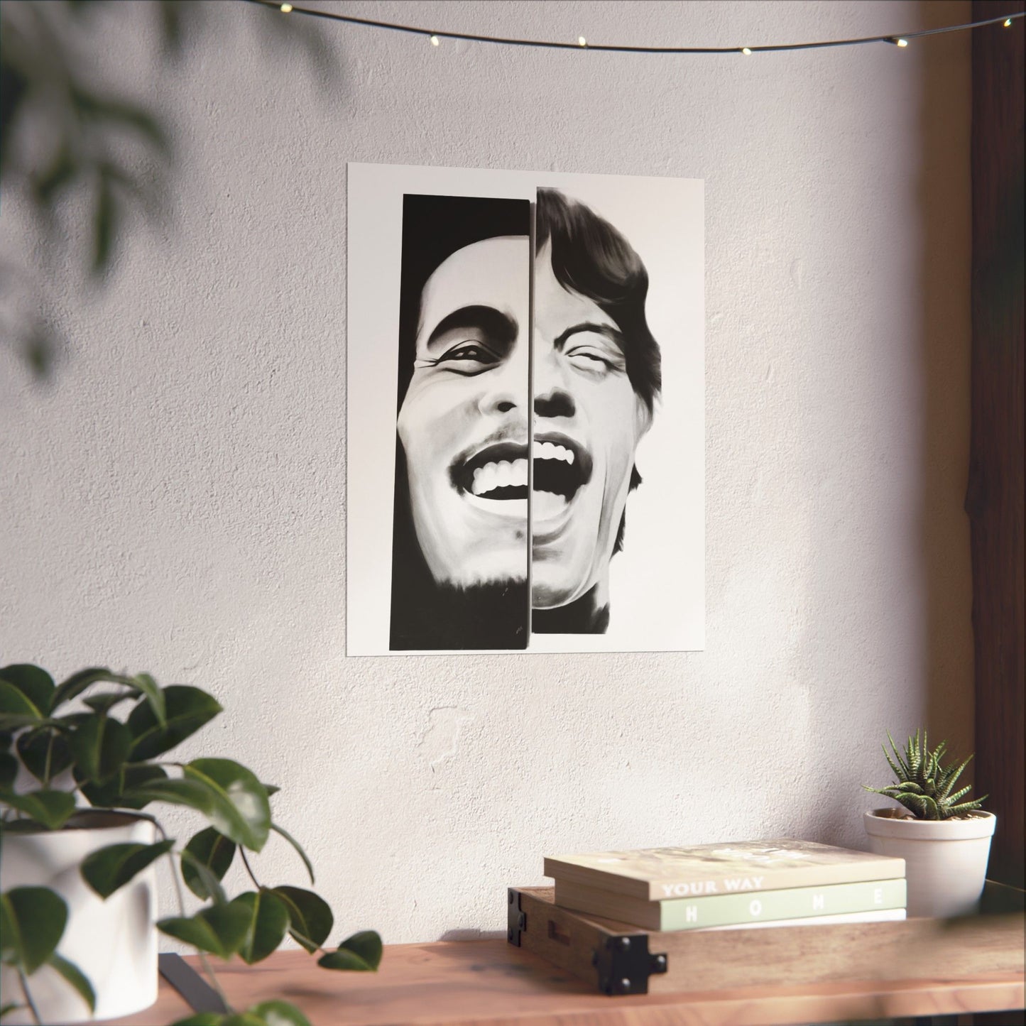 Posters Matte Vertical Bob and Mick by Mariu del Campo.