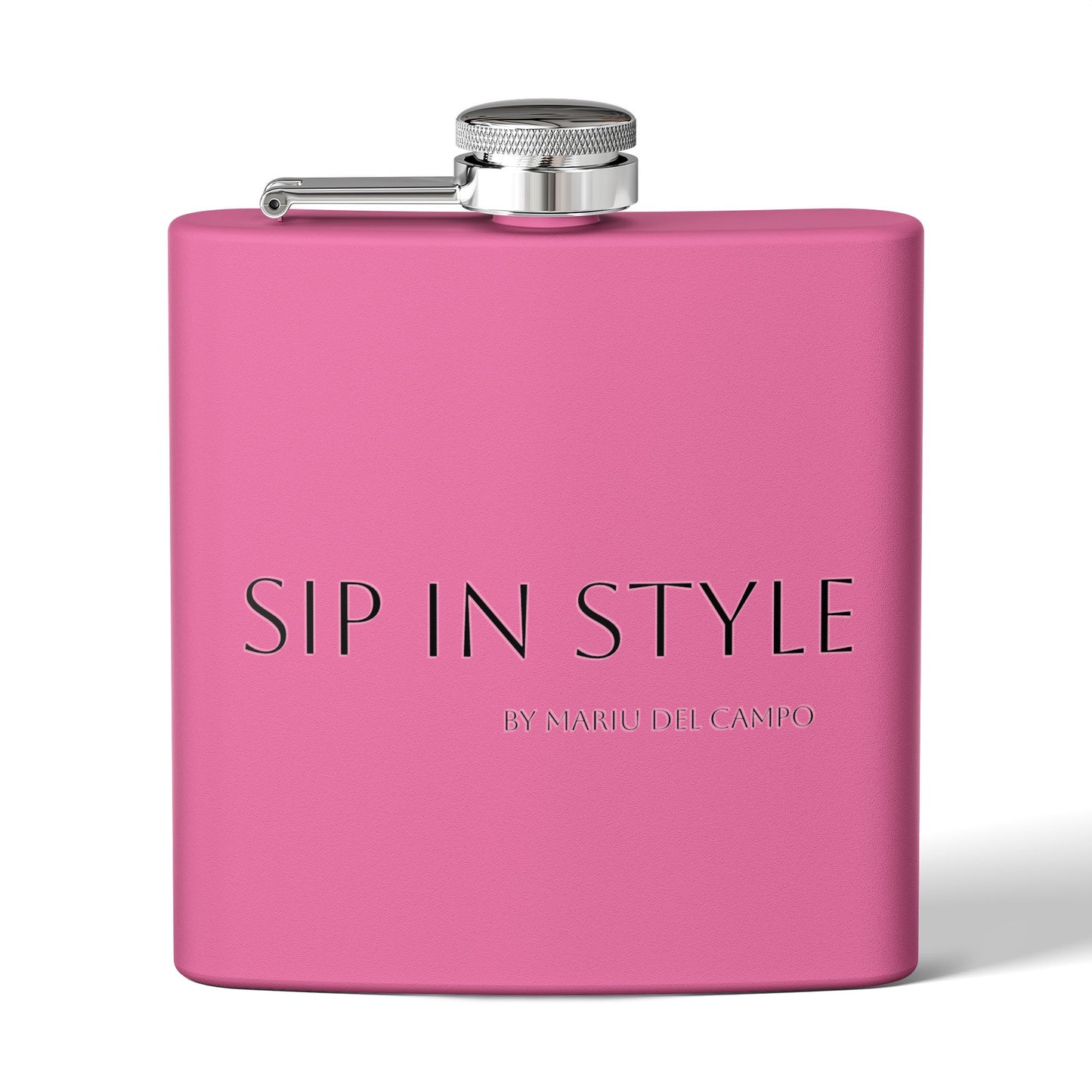 Steel Flask Sip in Style by Mariu del Campo.