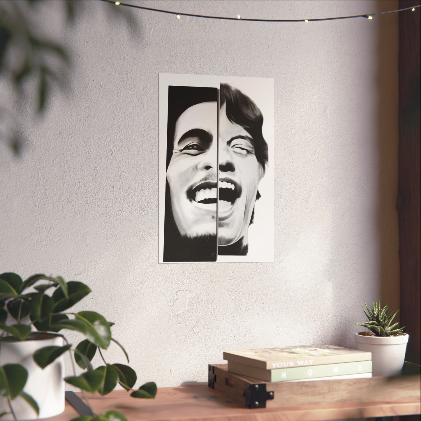 Posters Matte Vertical Bob and Mick by Mariu del Campo.