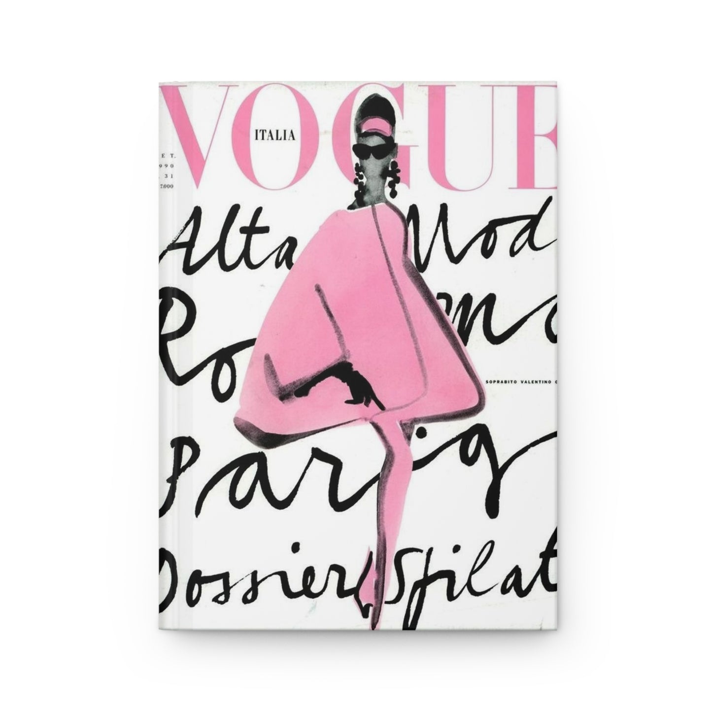Journal Hardcover Matte Vogue by Mariu del Campo.