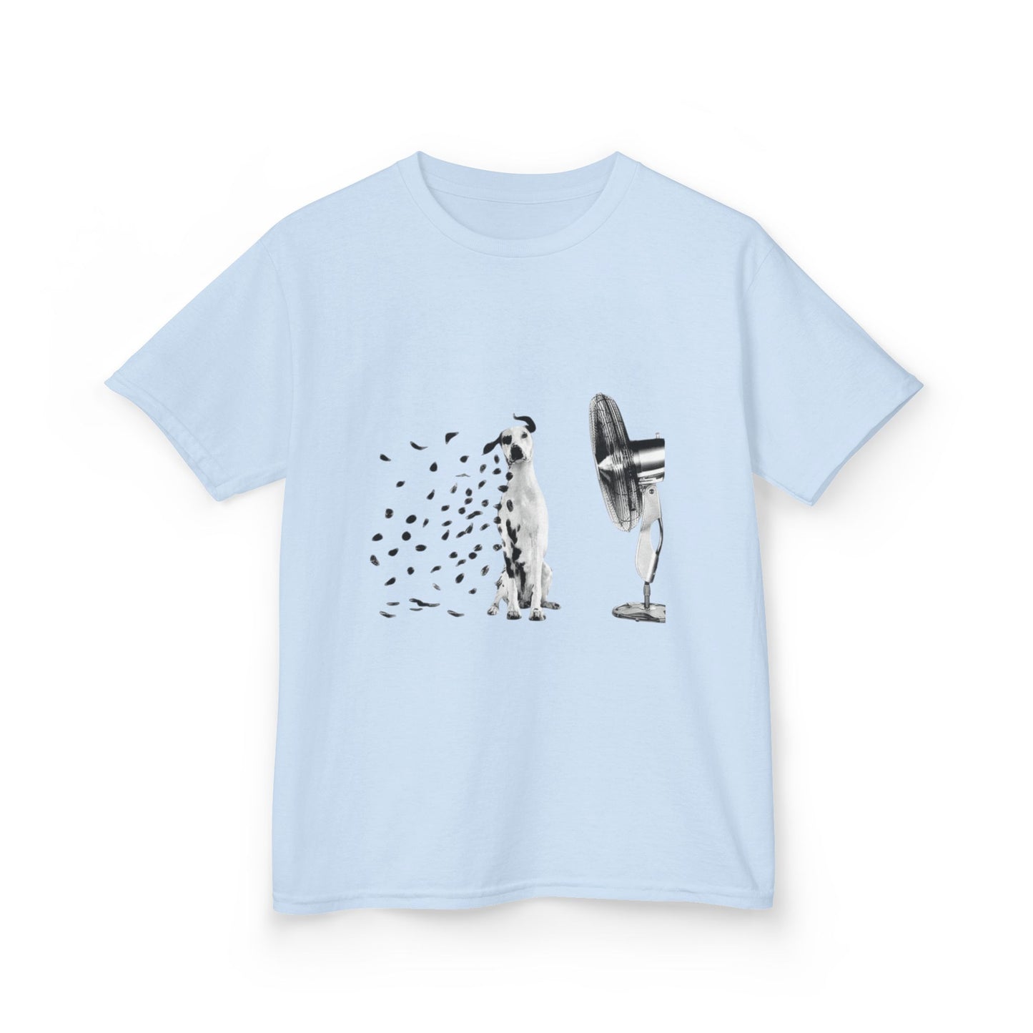 T- Shirt Kids Cotton Dalmata's fan by Mariu del Campo.