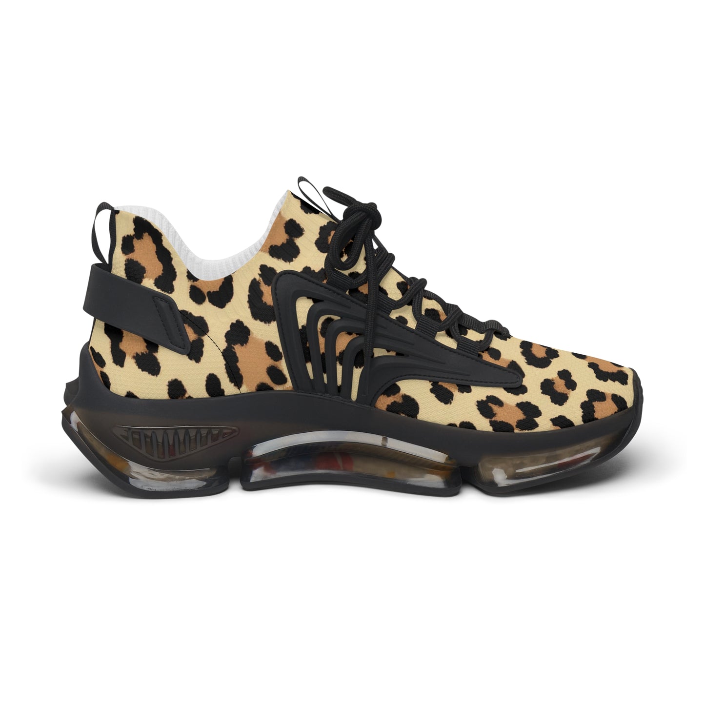 Sneakers Women's Mesh leopard spots by Mariu del Campo.
