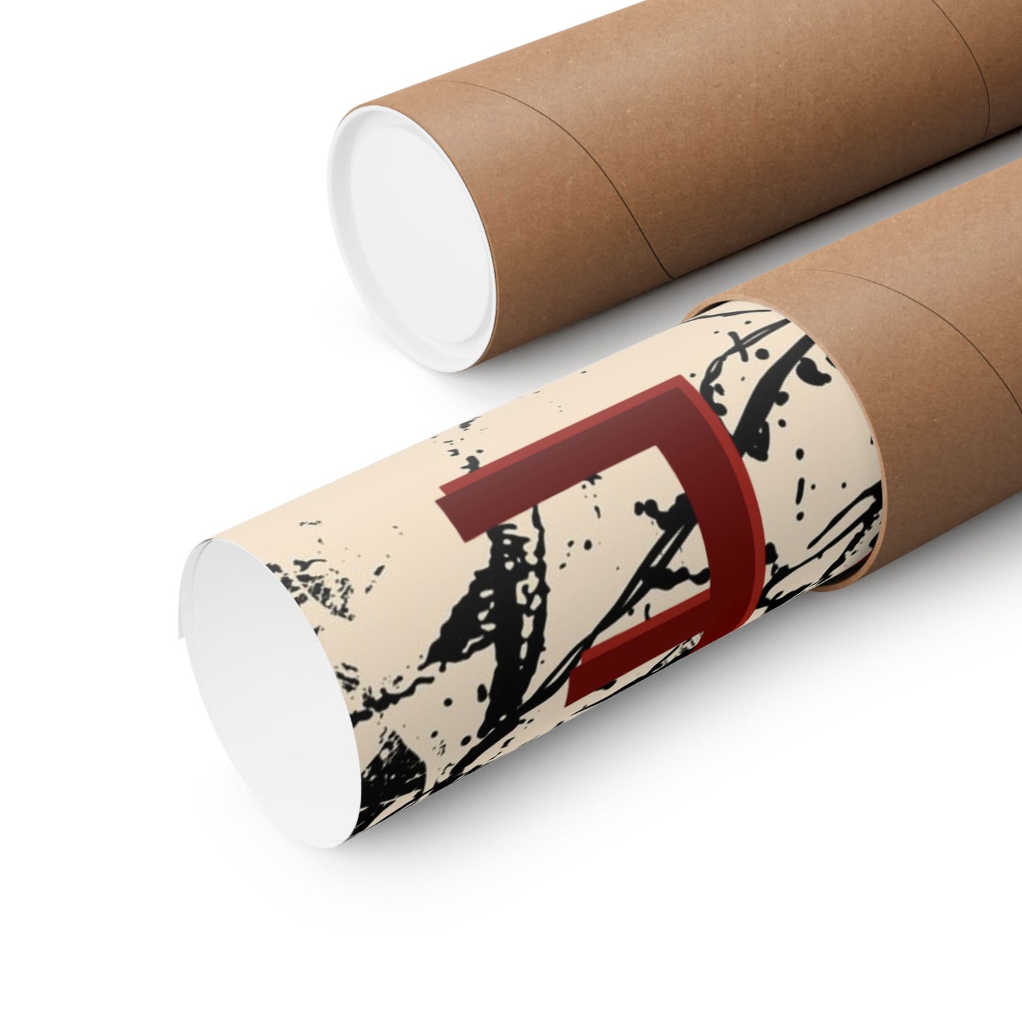 Posters Matte Vertical Love Paint by Mariu del Campo.