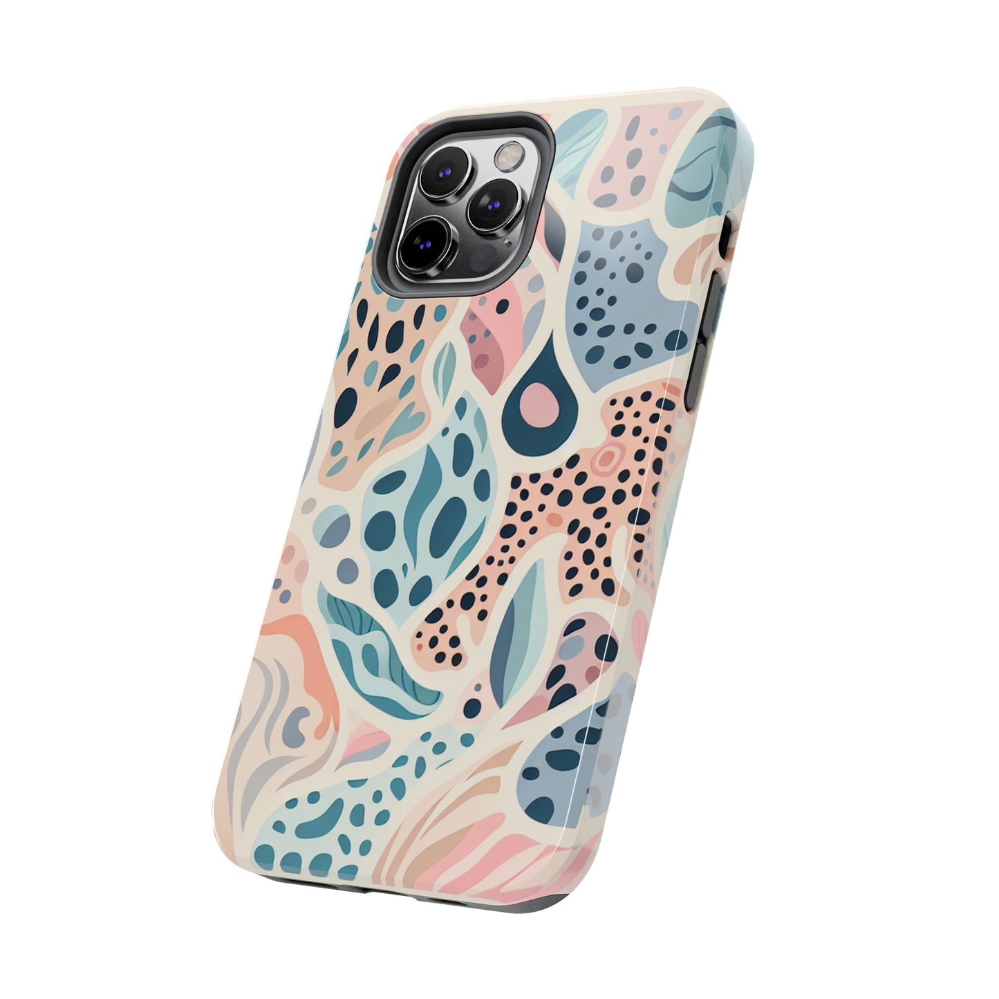 Cases Tough Phone Animal Print - Pastel Design by Mariu del Campo.