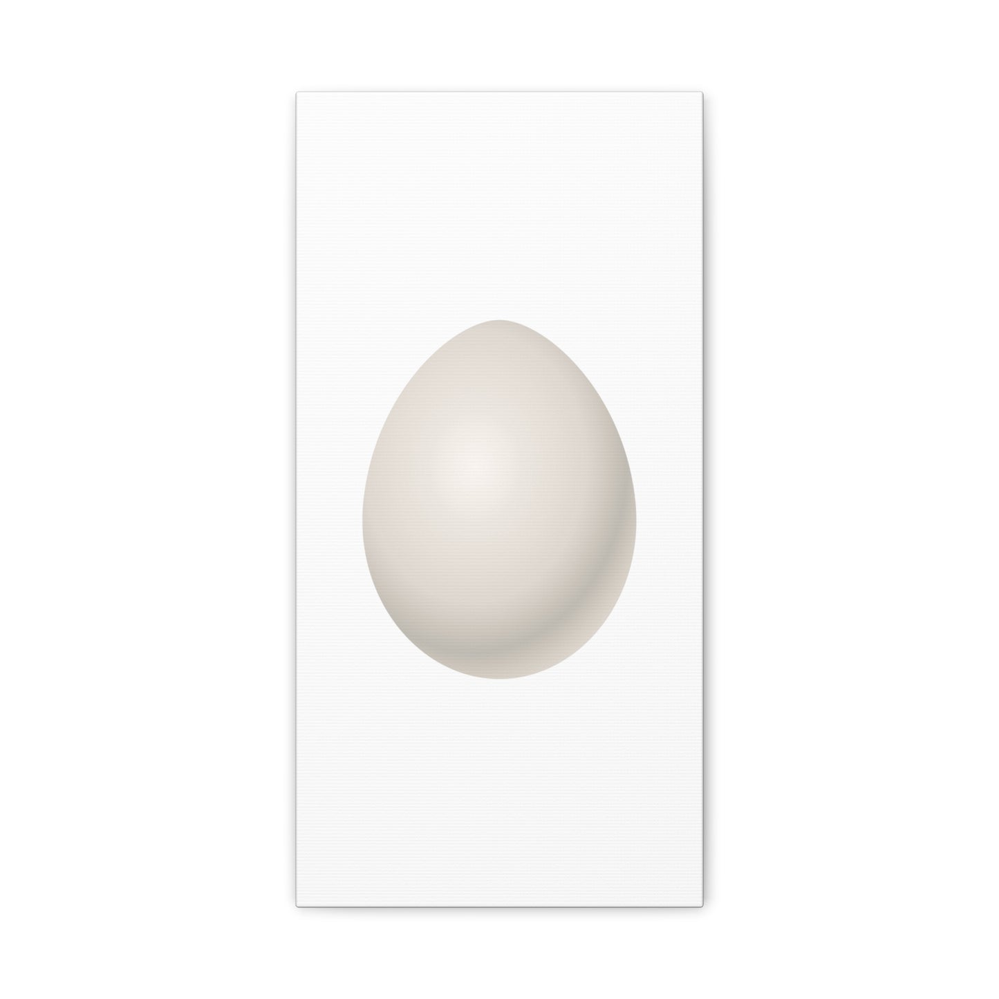 Canvas Matte, Stretched, 1.25" egg by Mariu del Campo.