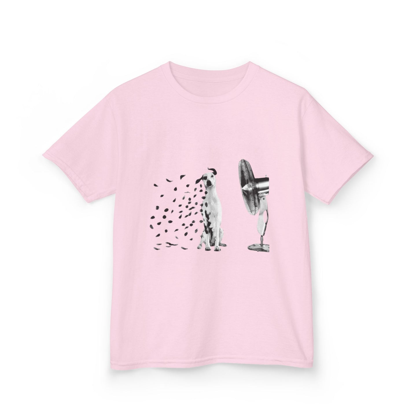 T- Shirt Kids Cotton Dalmata's fan by Mariu del Campo.