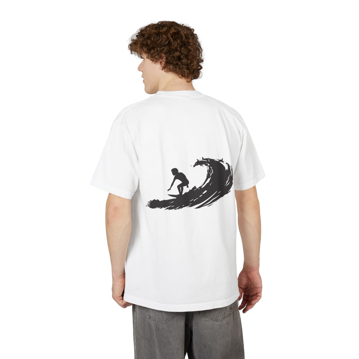 T-Shirt Surfing Wave Unisex by Mariu del Campo.