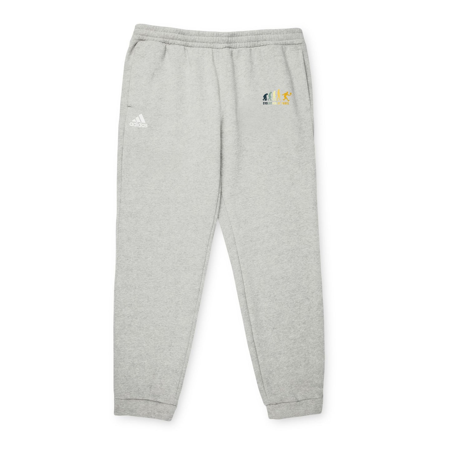 adidas® Unisex Fleece Joggers Evolution of Padel by Mariu del Campo.
