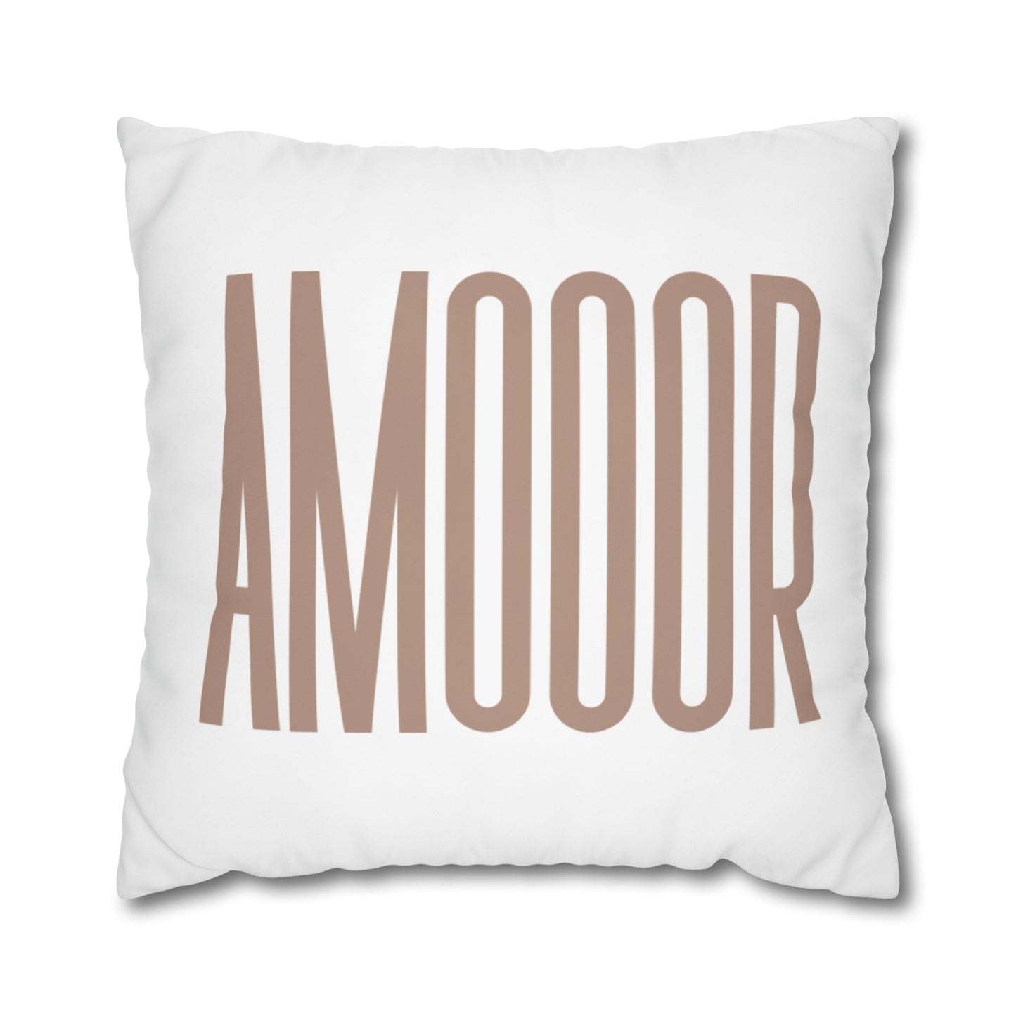Pillow Modern Square Throw AMOOOR by Mariu del Campo.