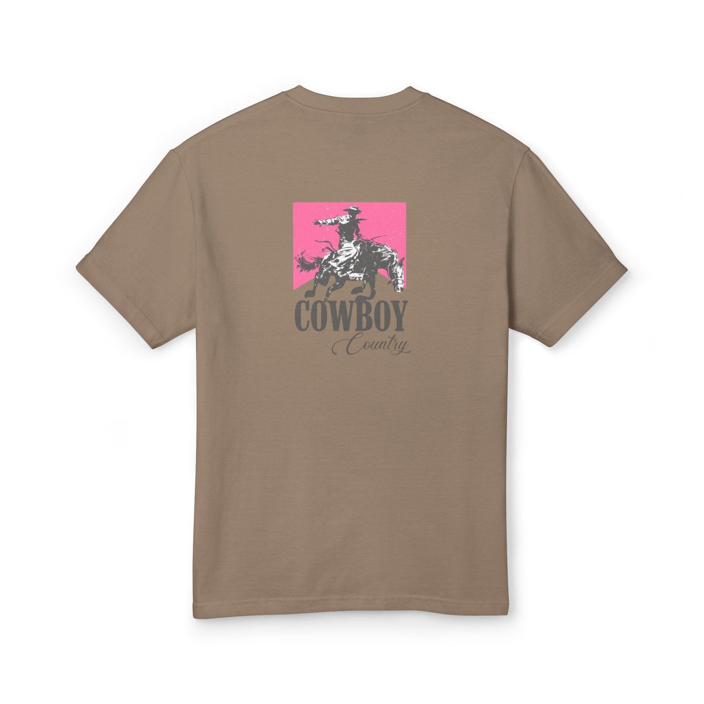 T-Shirt Unisex Cotton CowBoy by Mariu del Campo.