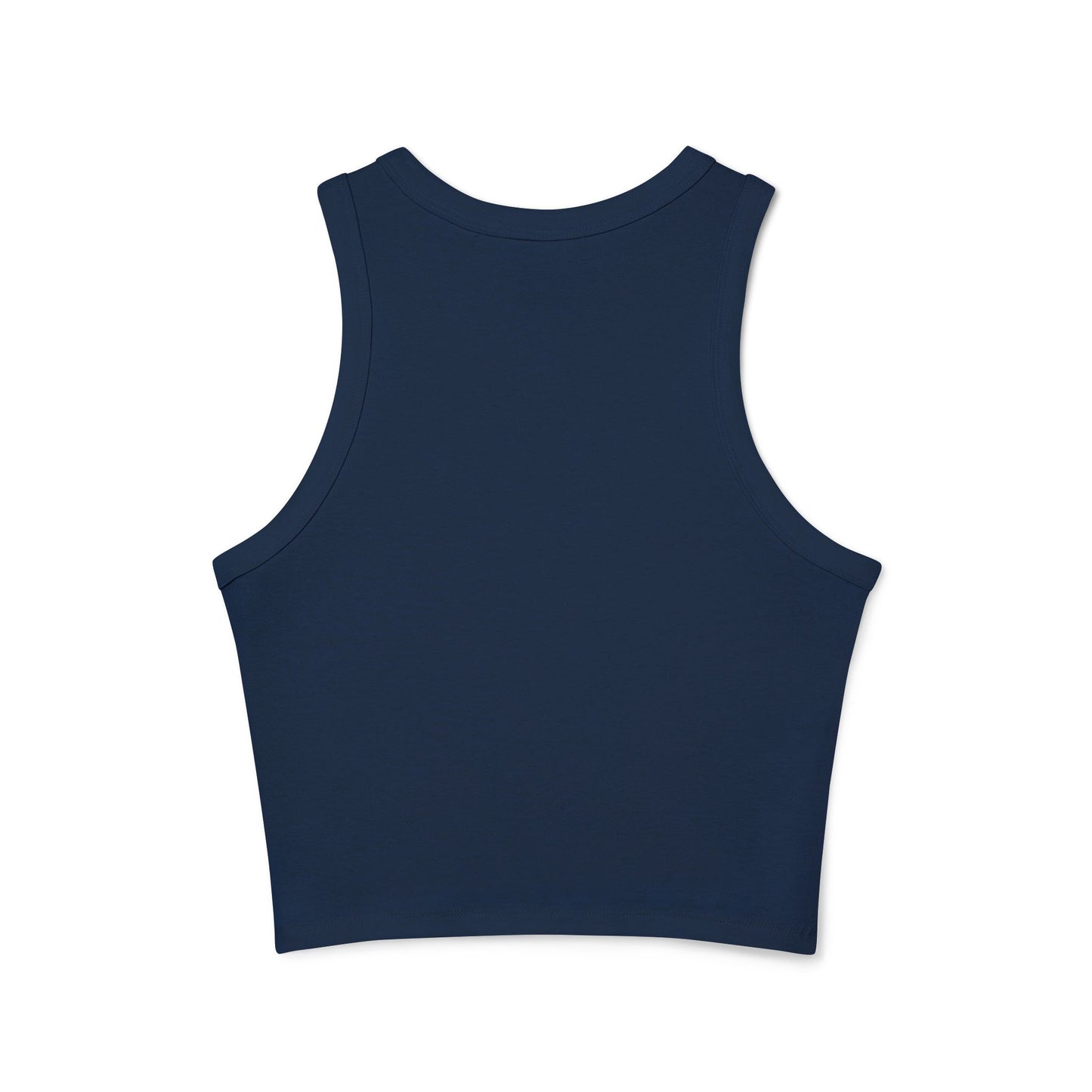 Top Women's Micro Rib Racer Tank rock star by Mariu del Campo.