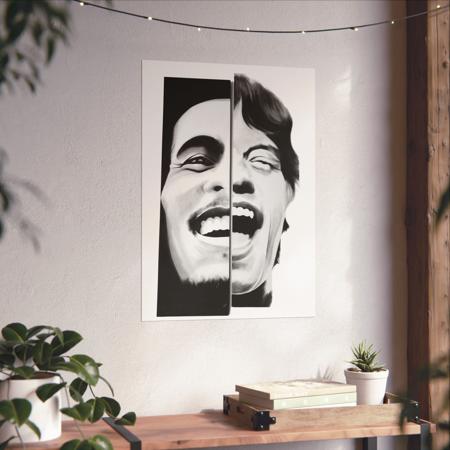 Posters Matte Vertical Bob and Mick by Mariu del Campo.