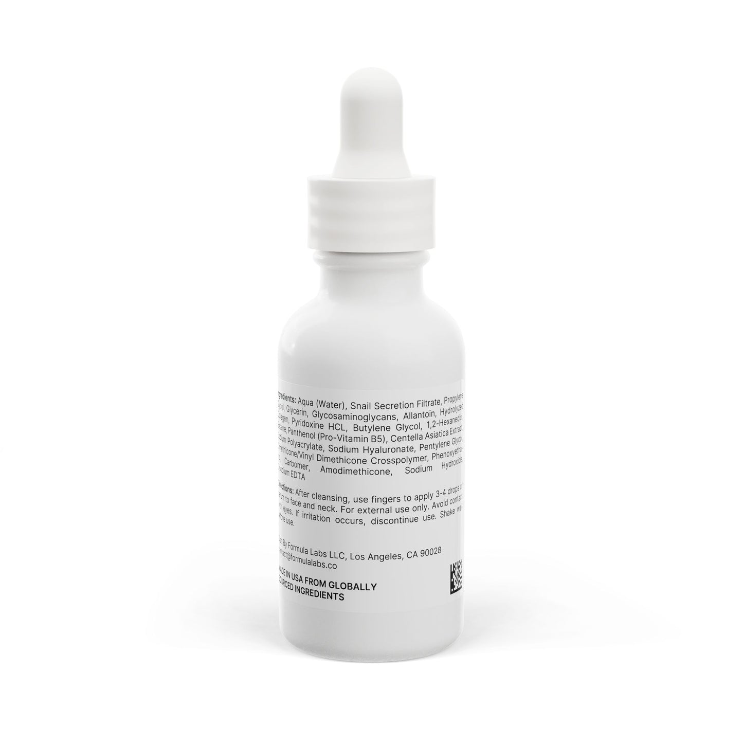 Snail Mucin Facial Serum, 1oz Leopard by Mariu del Campo.