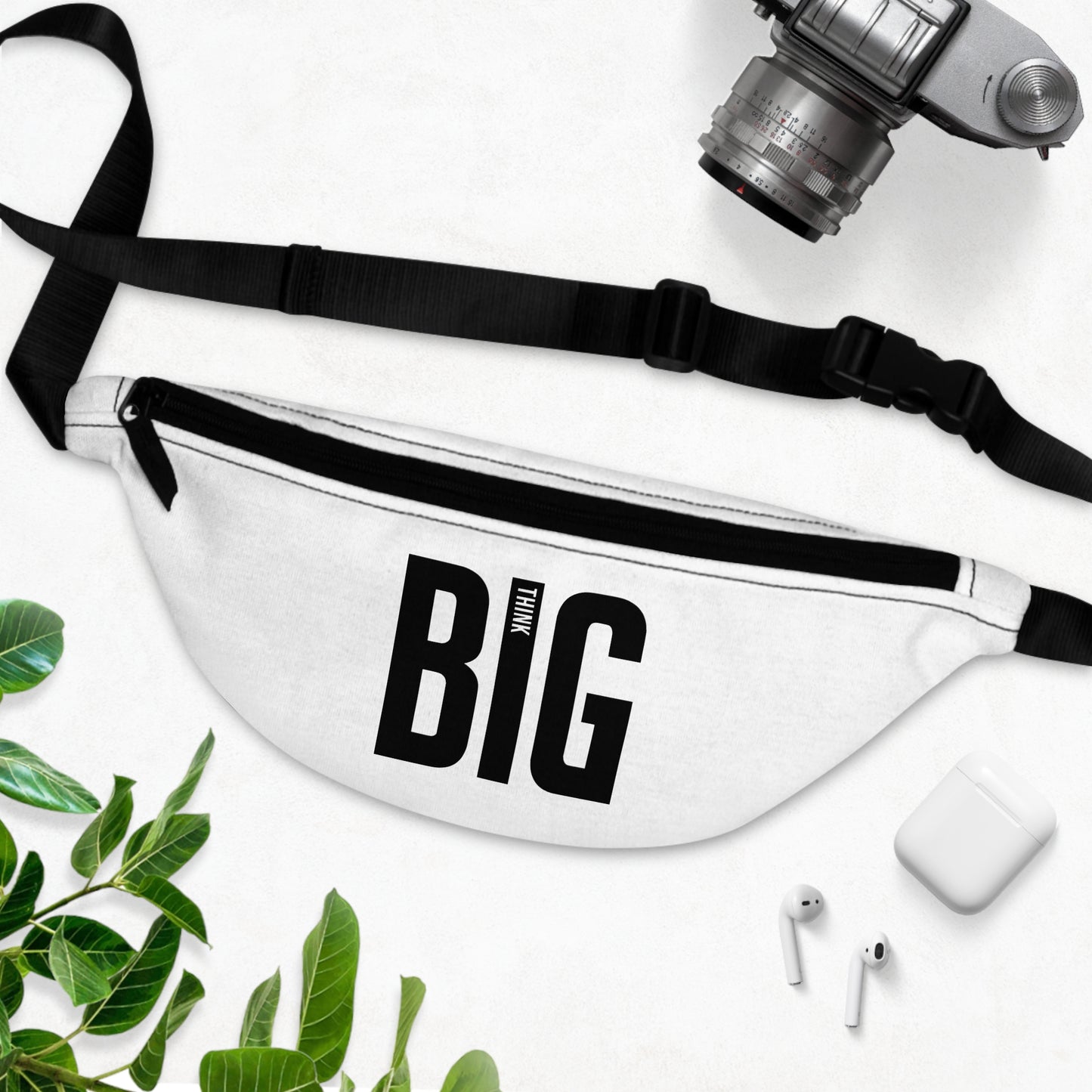 Bag Fanny Pack Think Big by Mariu del Campo.