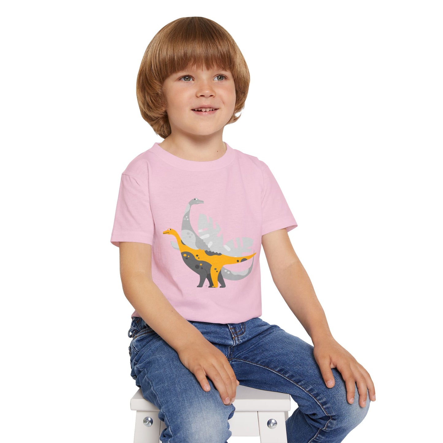 T-Shirt Heavy Cotton™ Toddler Dinosaurs by Mariu del Campo.