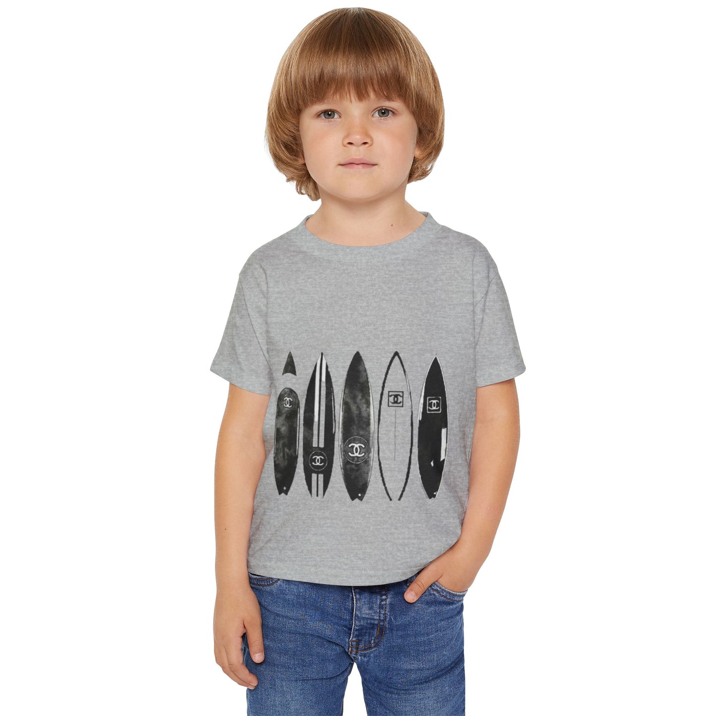 T-Shirt Heavy Cotton™ Toddler surf by Mariu del Campo.
