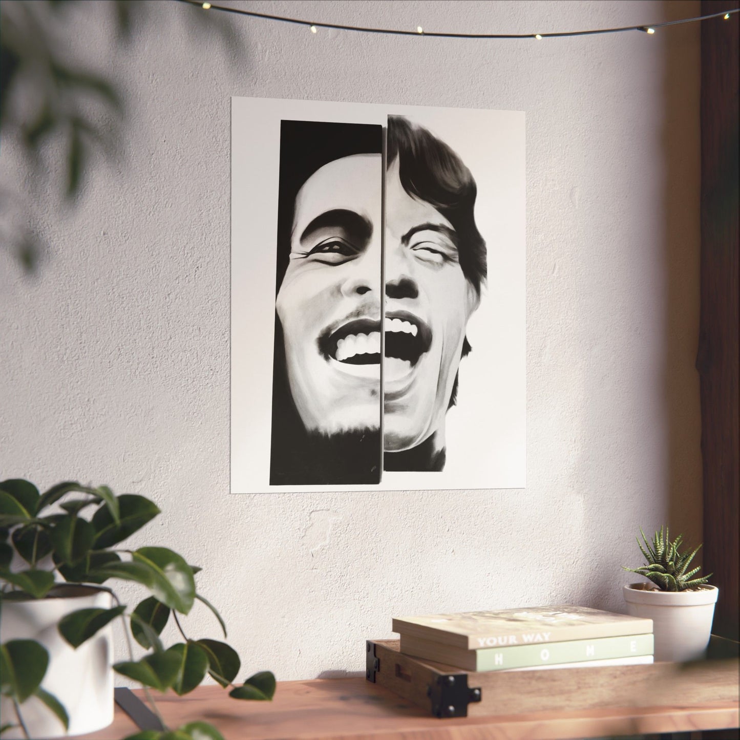 Posters Matte Vertical Bob and Mick by Mariu del Campo.