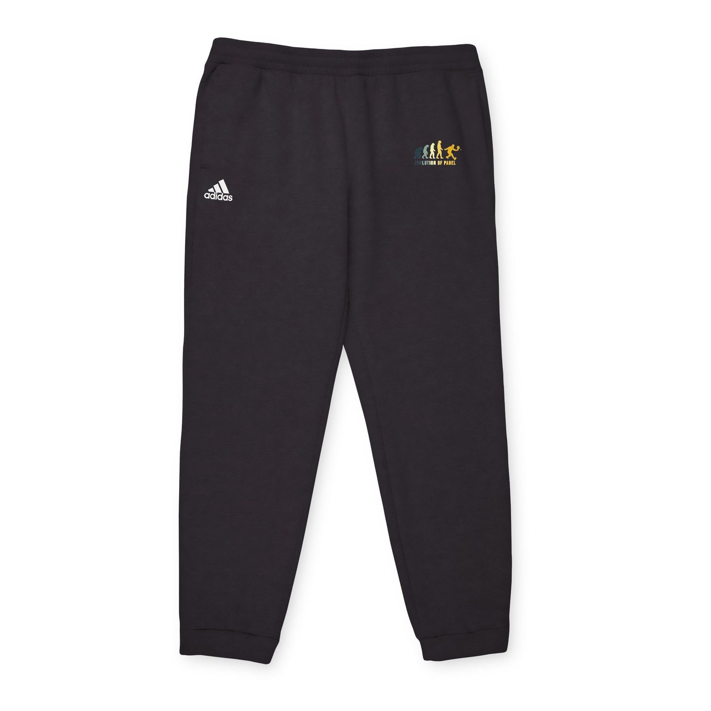 adidas® Unisex Fleece Joggers Evolution of Padel by Mariu del Campo.