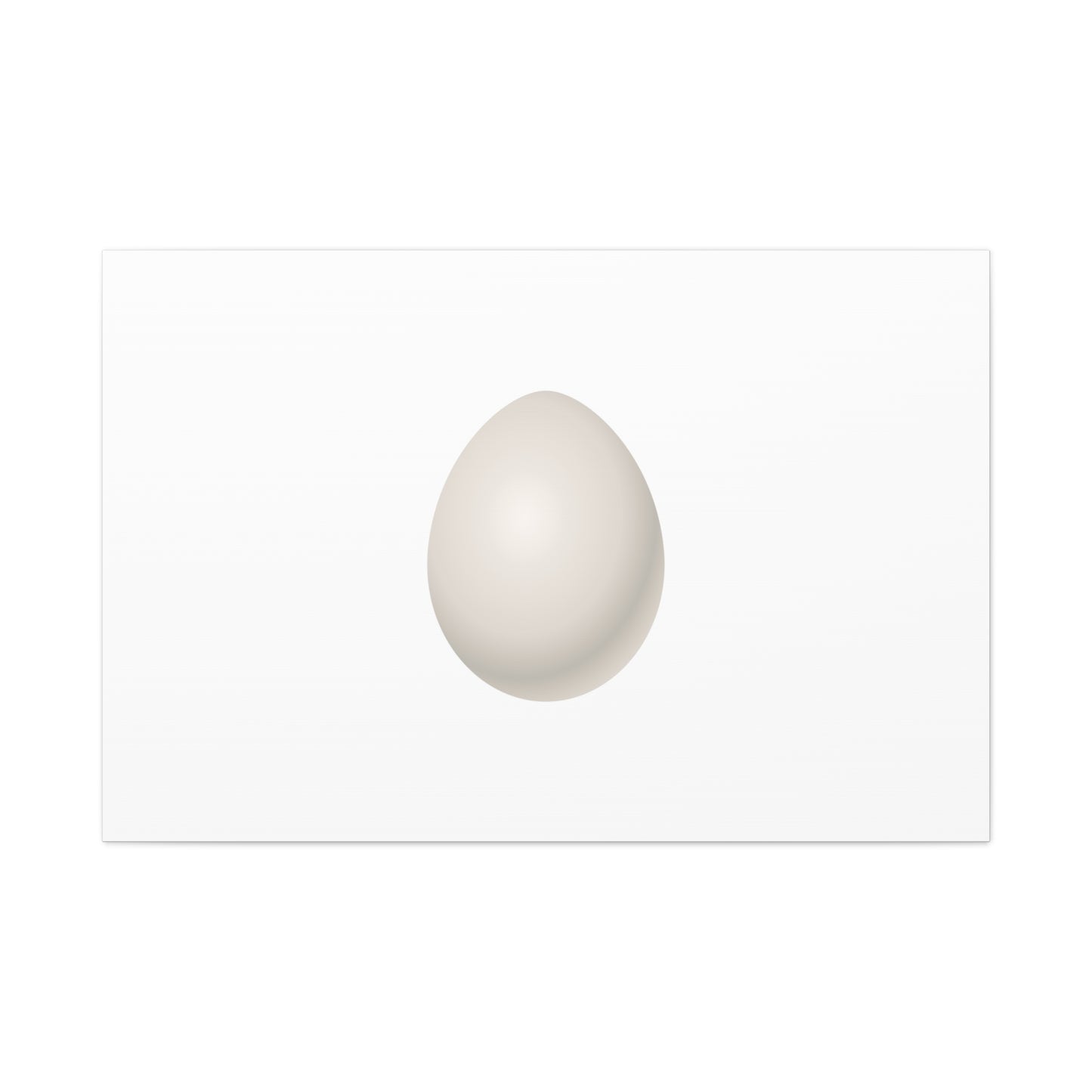 Canvas Matte, Stretched, 1.25" egg by Mariu del Campo.
