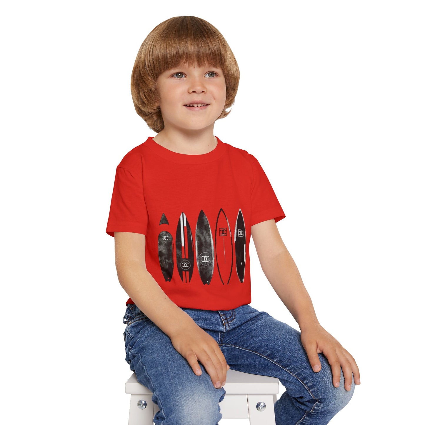 T-Shirt Heavy Cotton™ Toddler surf by Mariu del Campo.