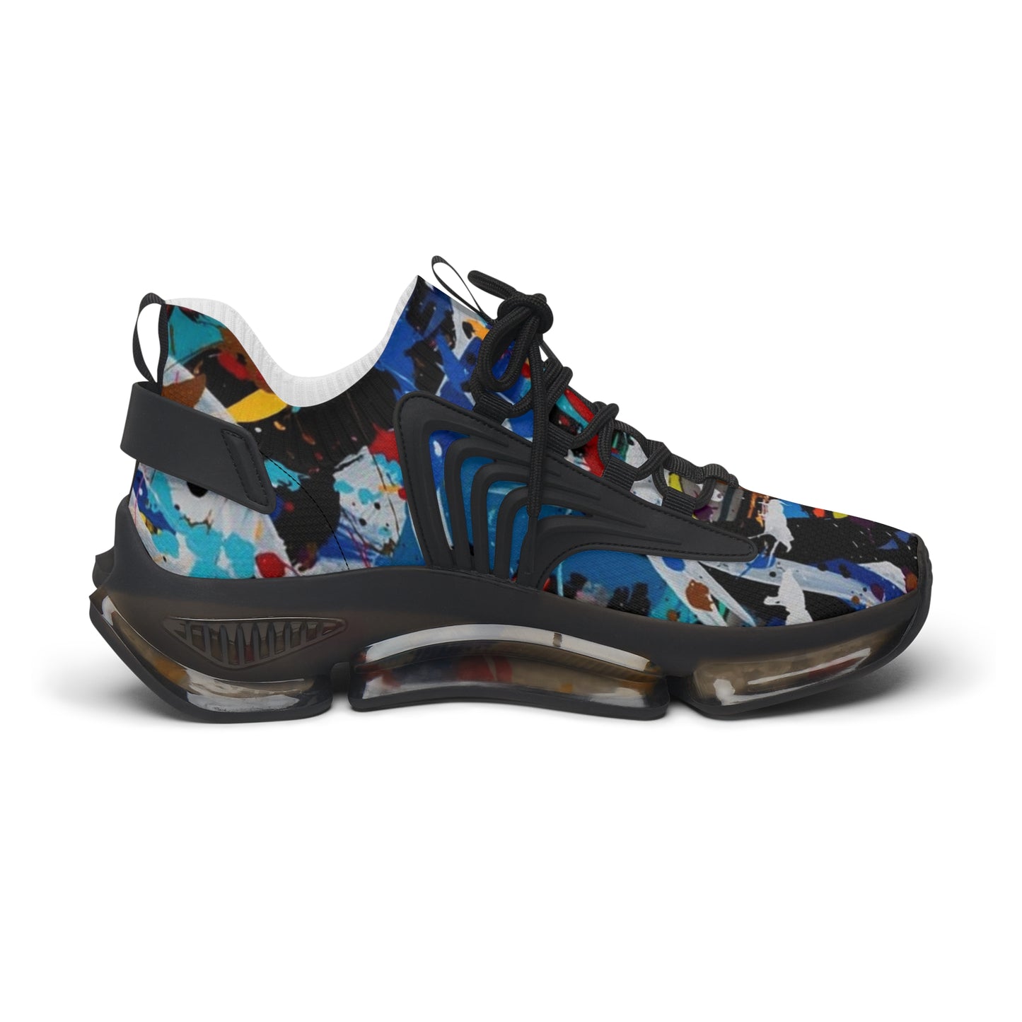 Sneakers Women's Mesh paint by Mariu del Campo.