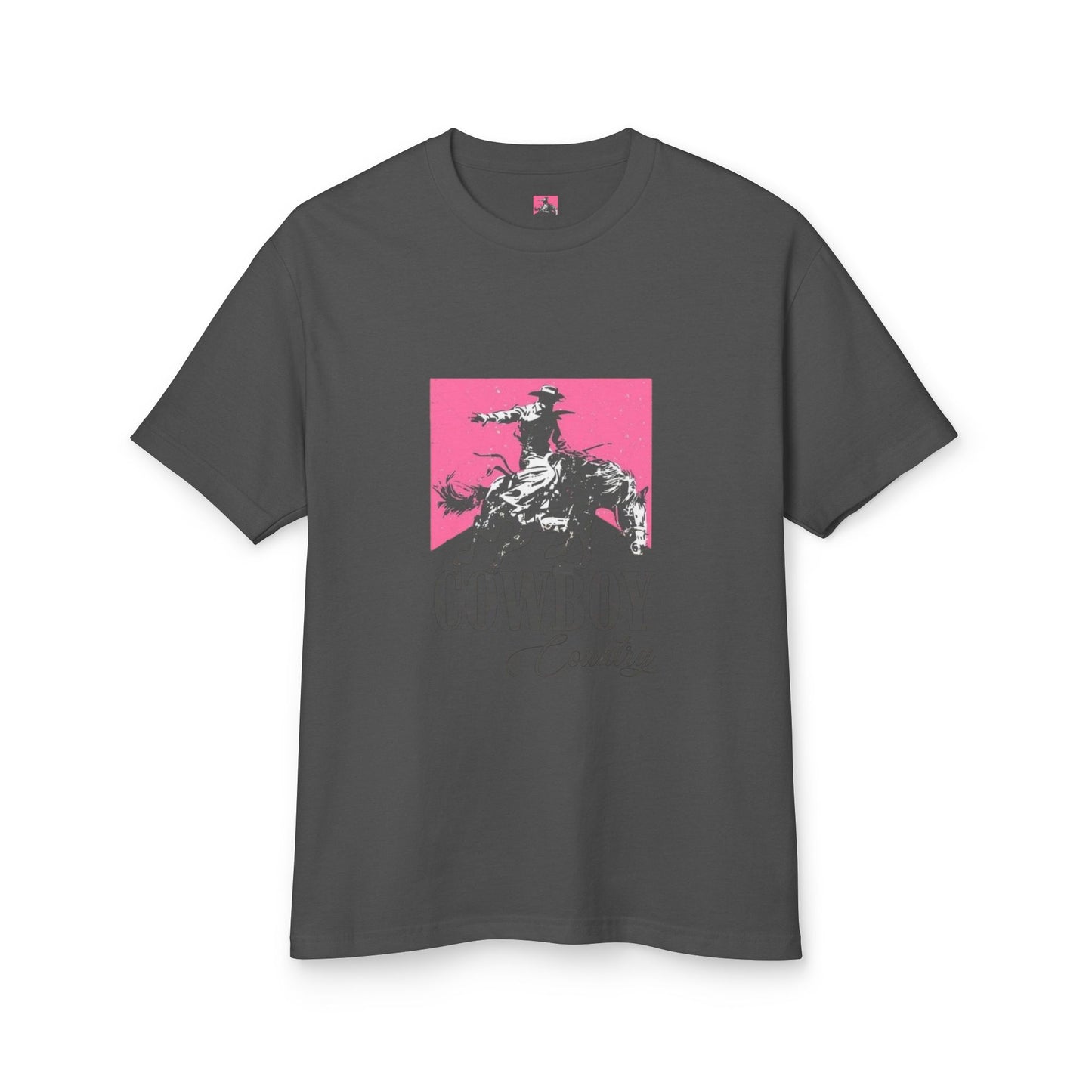 T-Shirt Unisex Cotton CowBoy by Mariu del Campo.