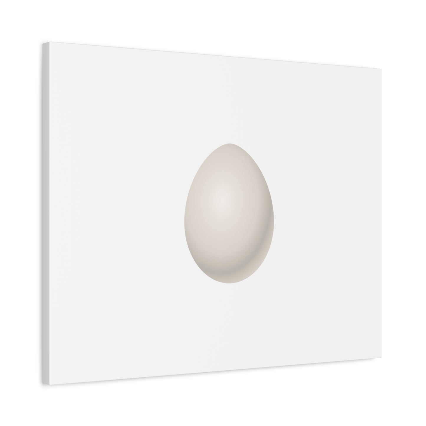 Canvas Matte, Stretched, 1.25" egg by Mariu del Campo.