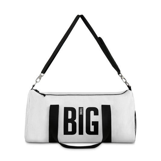 Duffel Bag Think Big by Mariu del Campo — large size all-over print front view