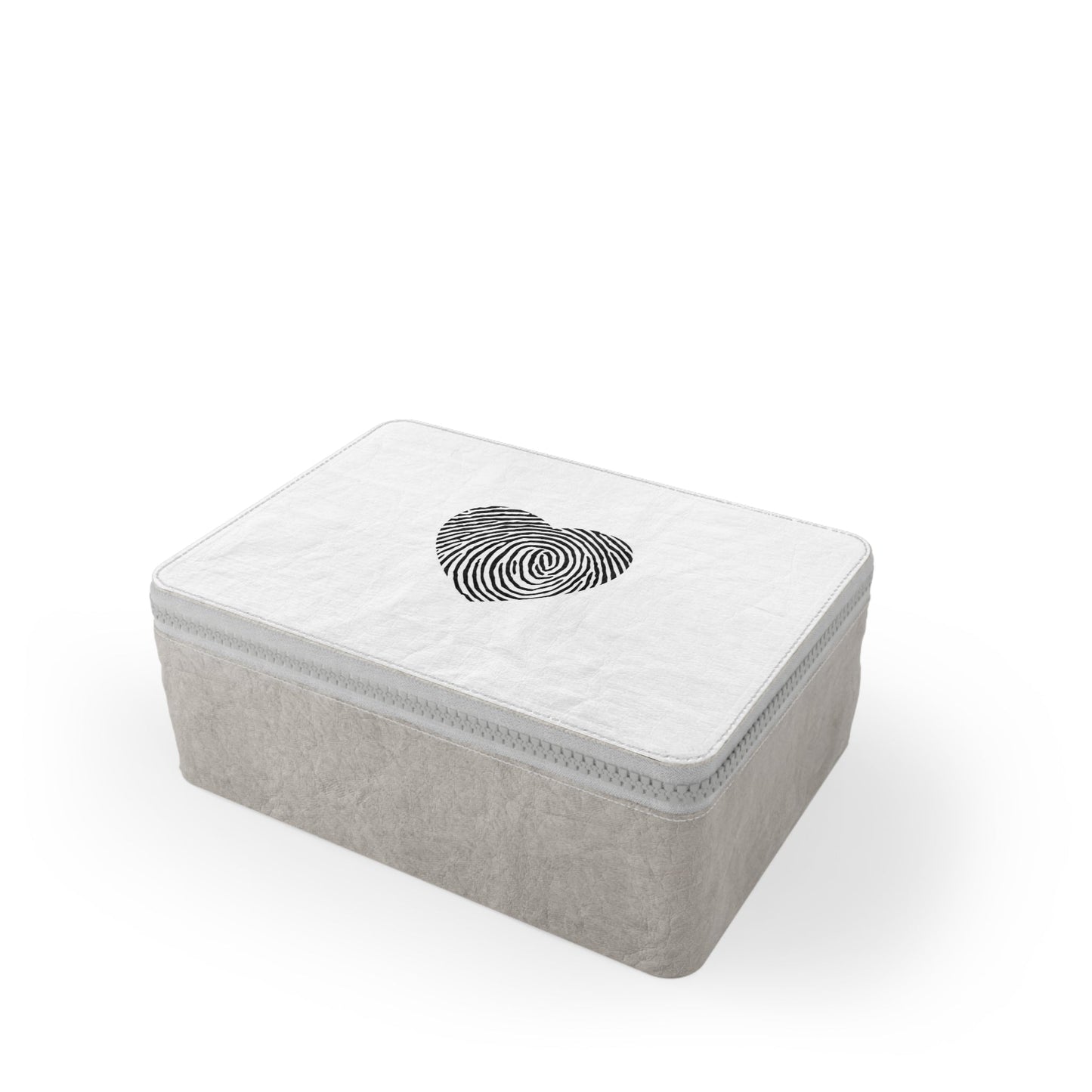 Bag Paper Lunch Fingerprint Heart by Mariu del Campo. - Mariu del Campo