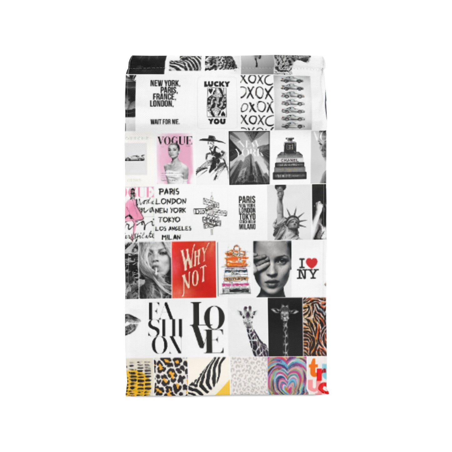Bag Polyester Lunch patchwork by Mariu del Campo. - Mariu del Campo