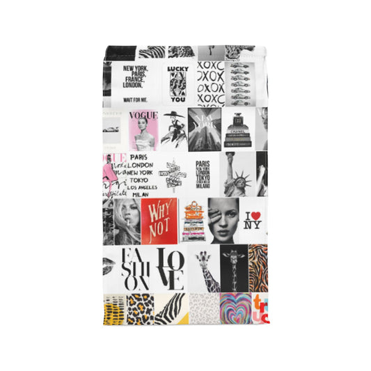 Bag Polyester Lunch patchwork by Mariu del Campo. - Mariu del Campo
