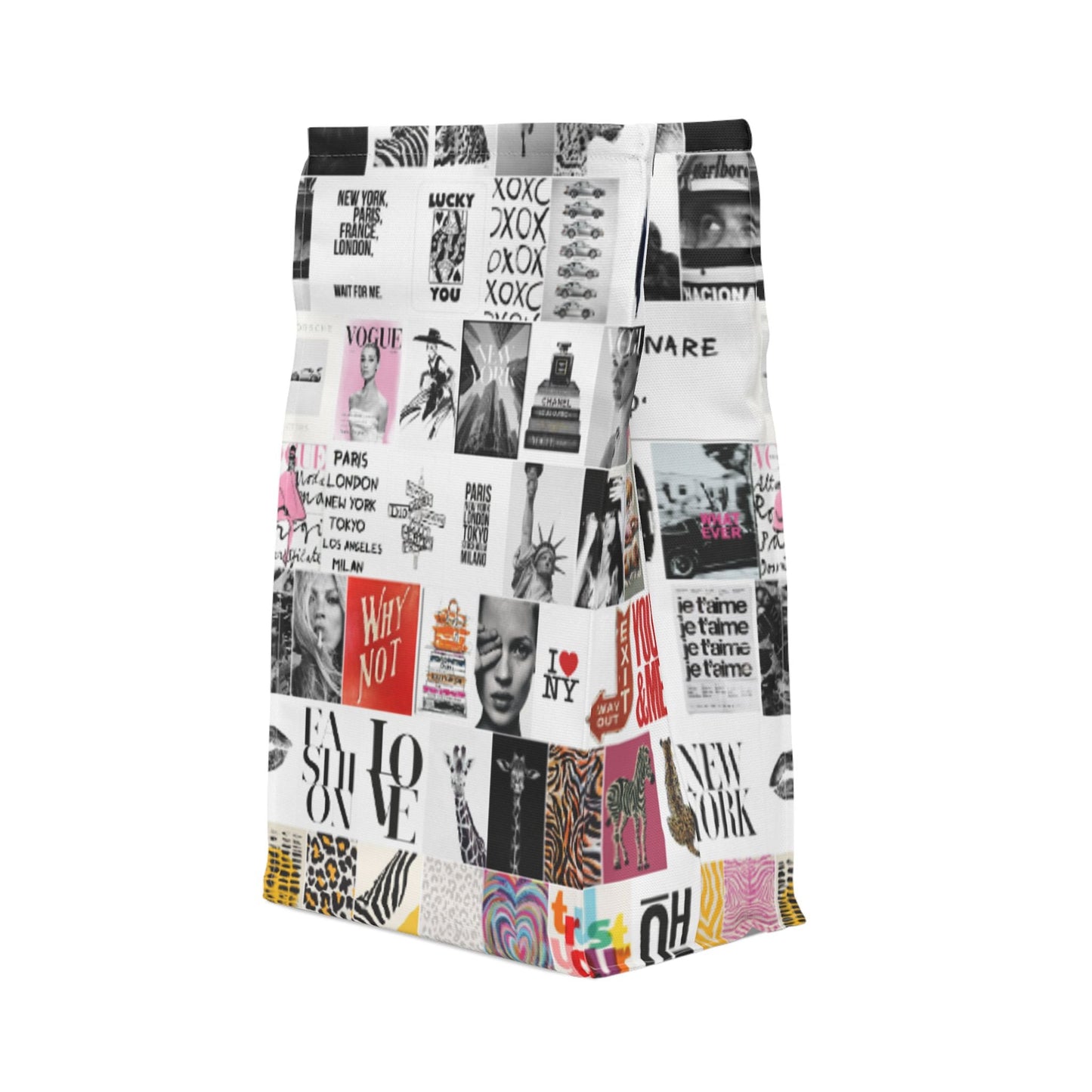 Bag Polyester Lunch patchwork by Mariu del Campo. - Mariu del Campo