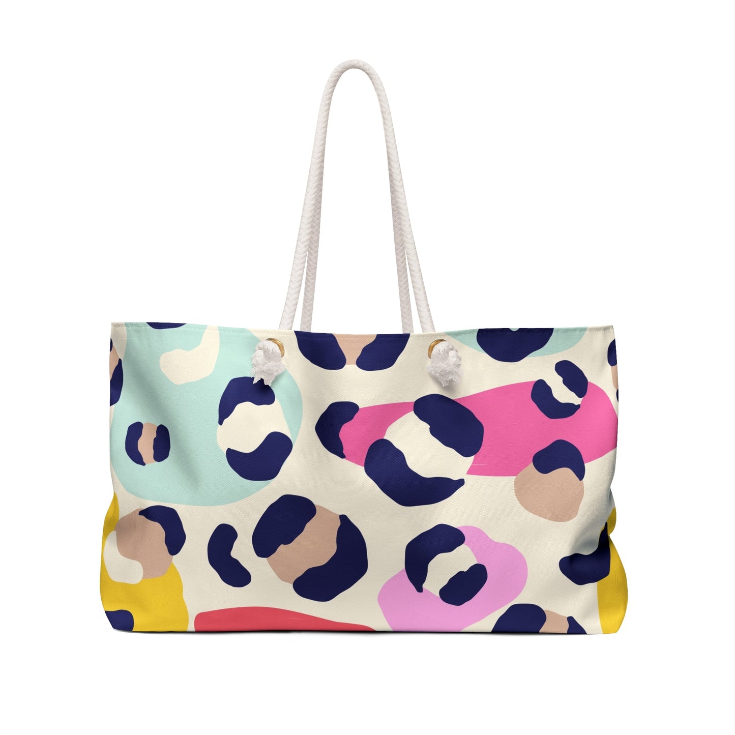 Bag Weekender Leopard Oversized Tote by Mariu del Campo - Mariu del Campo