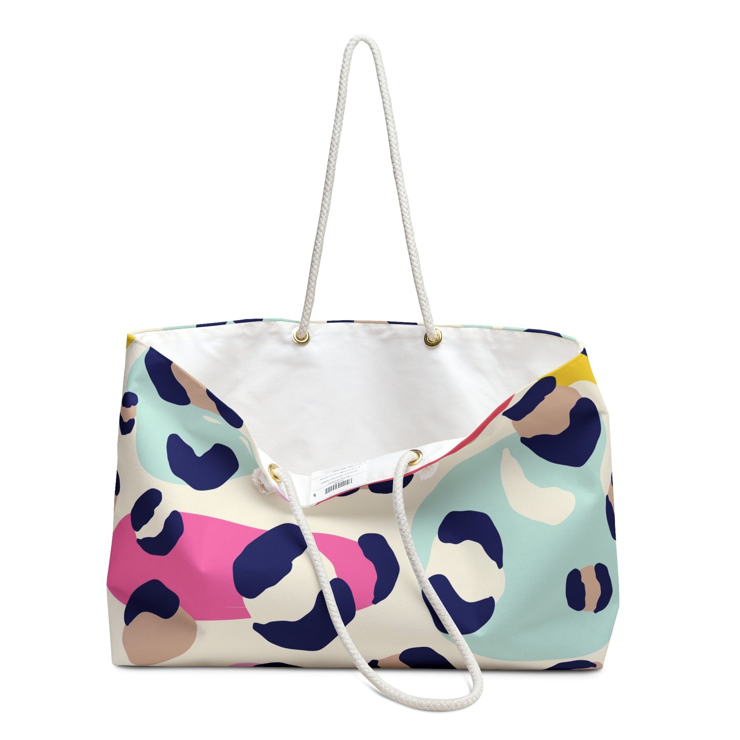 Bag Weekender Leopard Oversized Tote by Mariu del Campo - Mariu del Campo