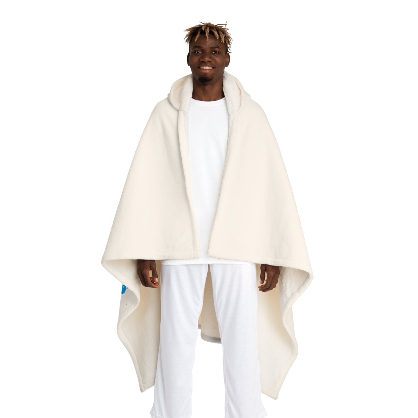 Blanket Hooded Sherpa Fleece Colors by Mariu del Campo. - Mariu del Campo