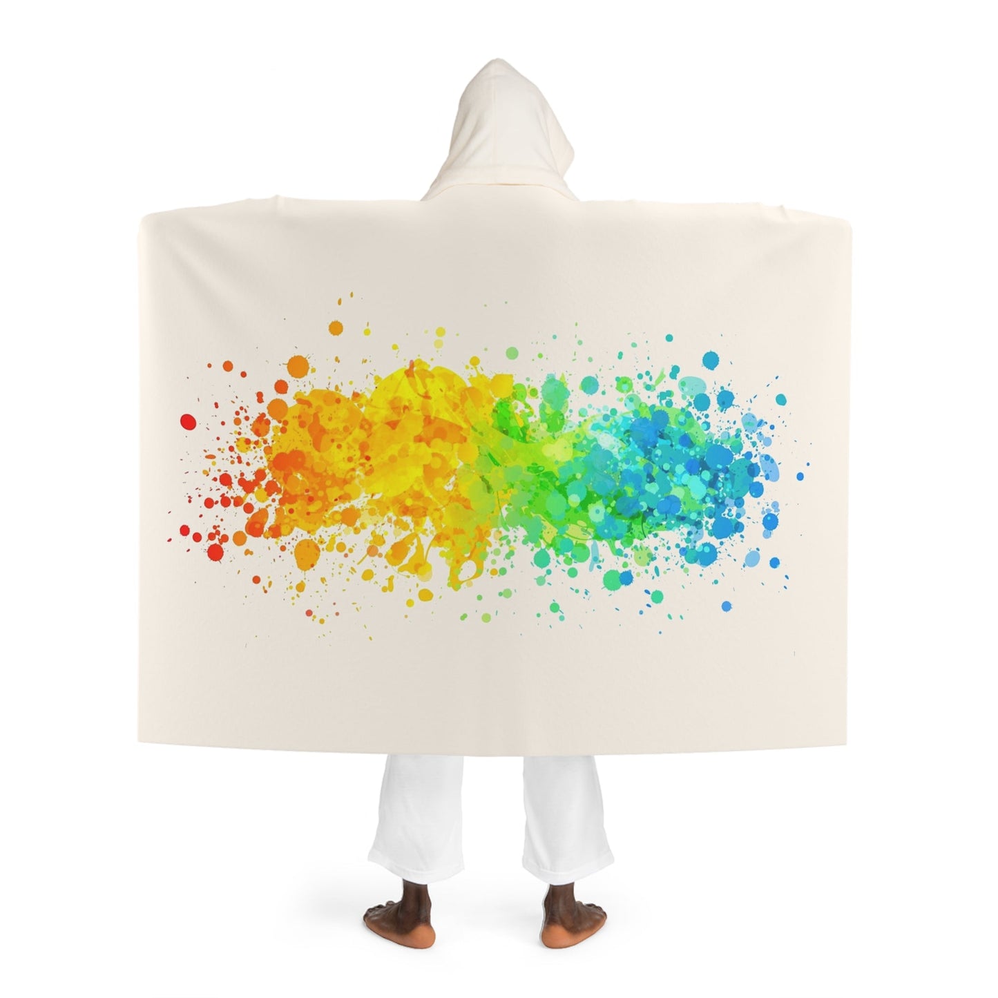 Blanket Hooded Sherpa Fleece Colors by Mariu del Campo. - Mariu del Campo