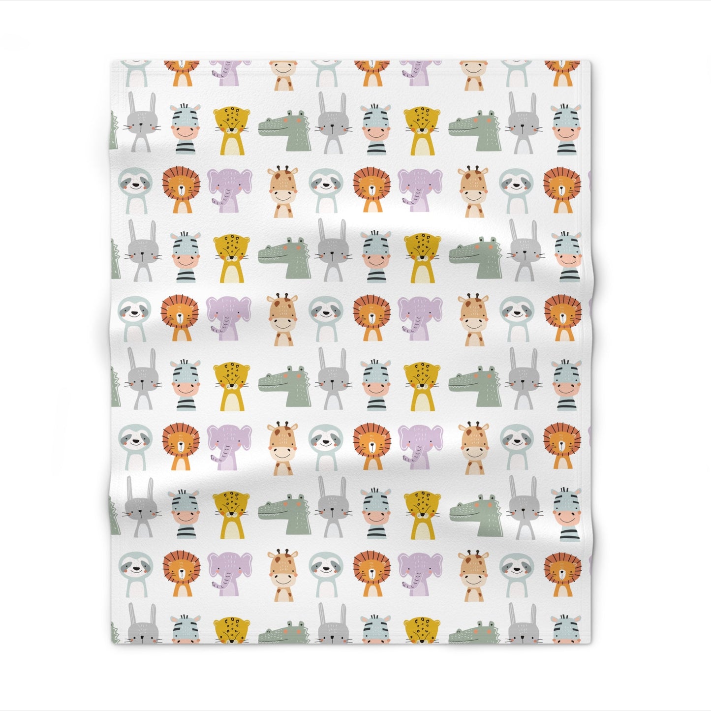Blanket Unisex Baby Throw animals by Mariu del Campo. - Mariu del Campo