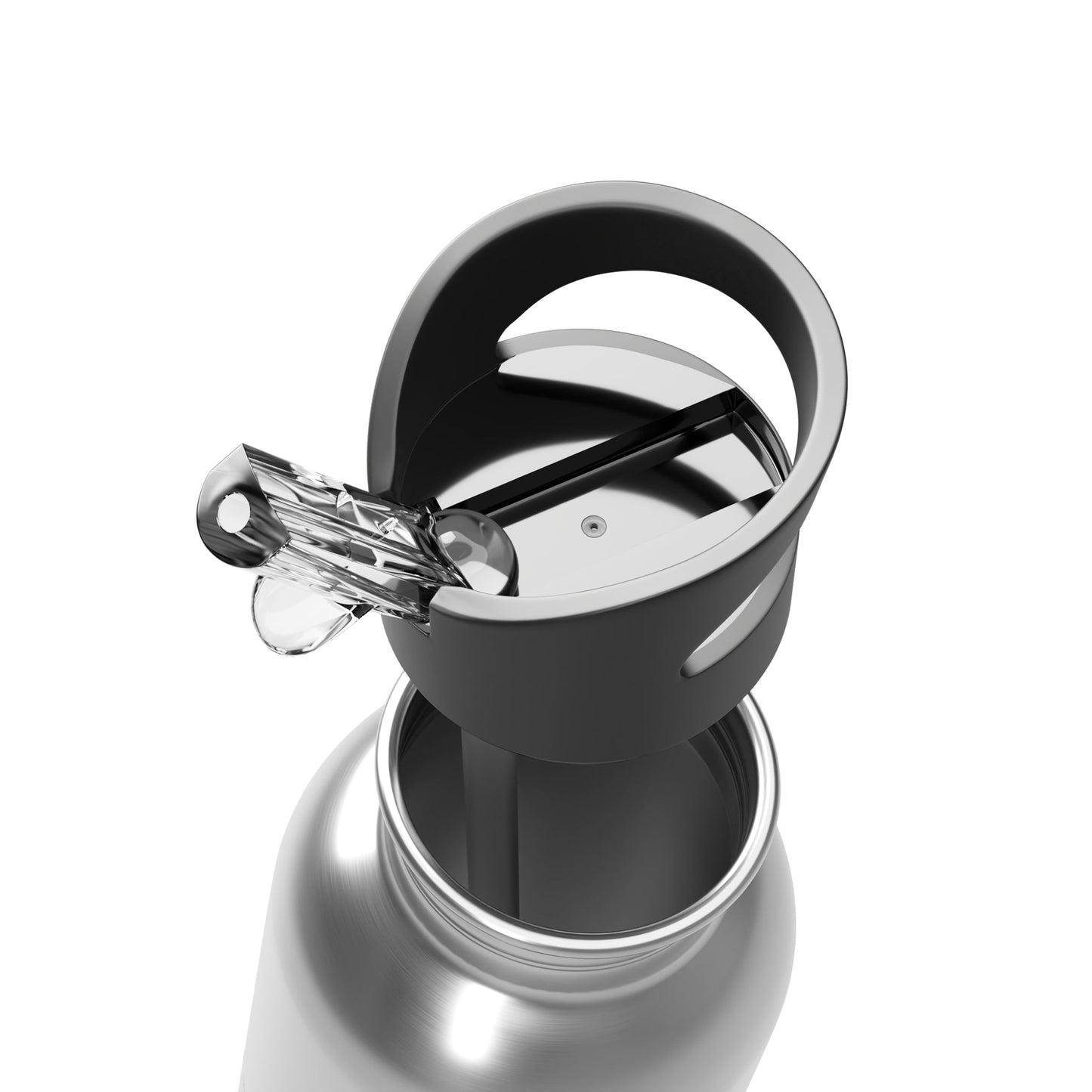 Bottle Stainless Steel Water With Straw, 20oz don't forget by Mariu del Campo. - Mariu del Campo