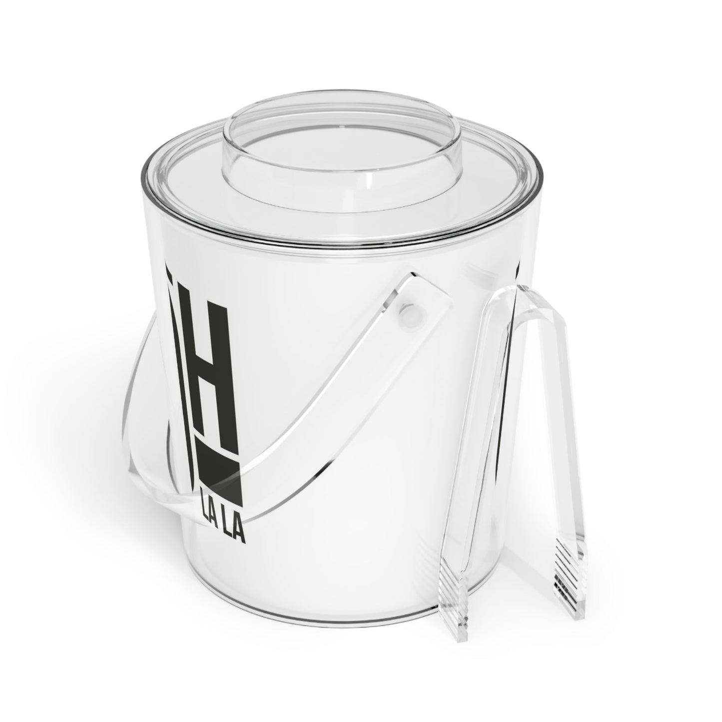 Bucket Ice with Tongs oh la la by Mariu del Campo. - Mariu del Campo