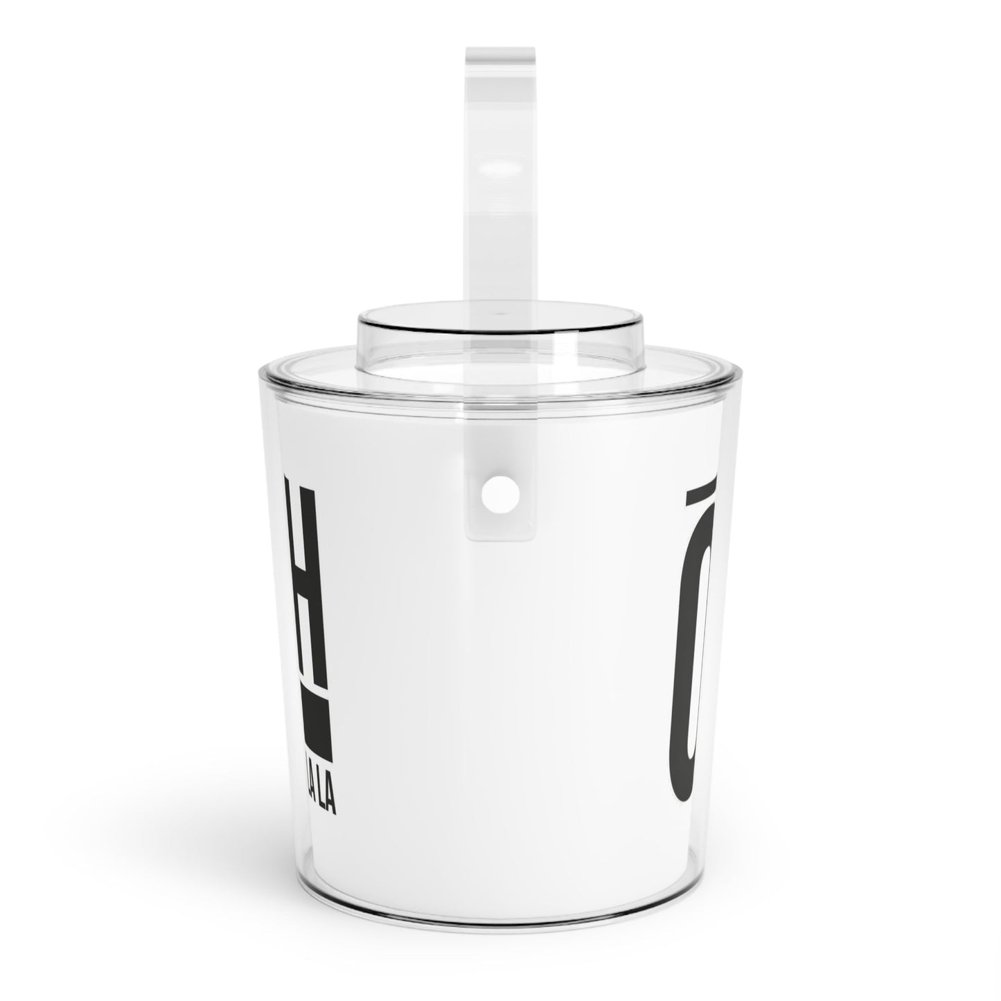 Bucket Ice with Tongs oh la la by Mariu del Campo. - Mariu del Campo